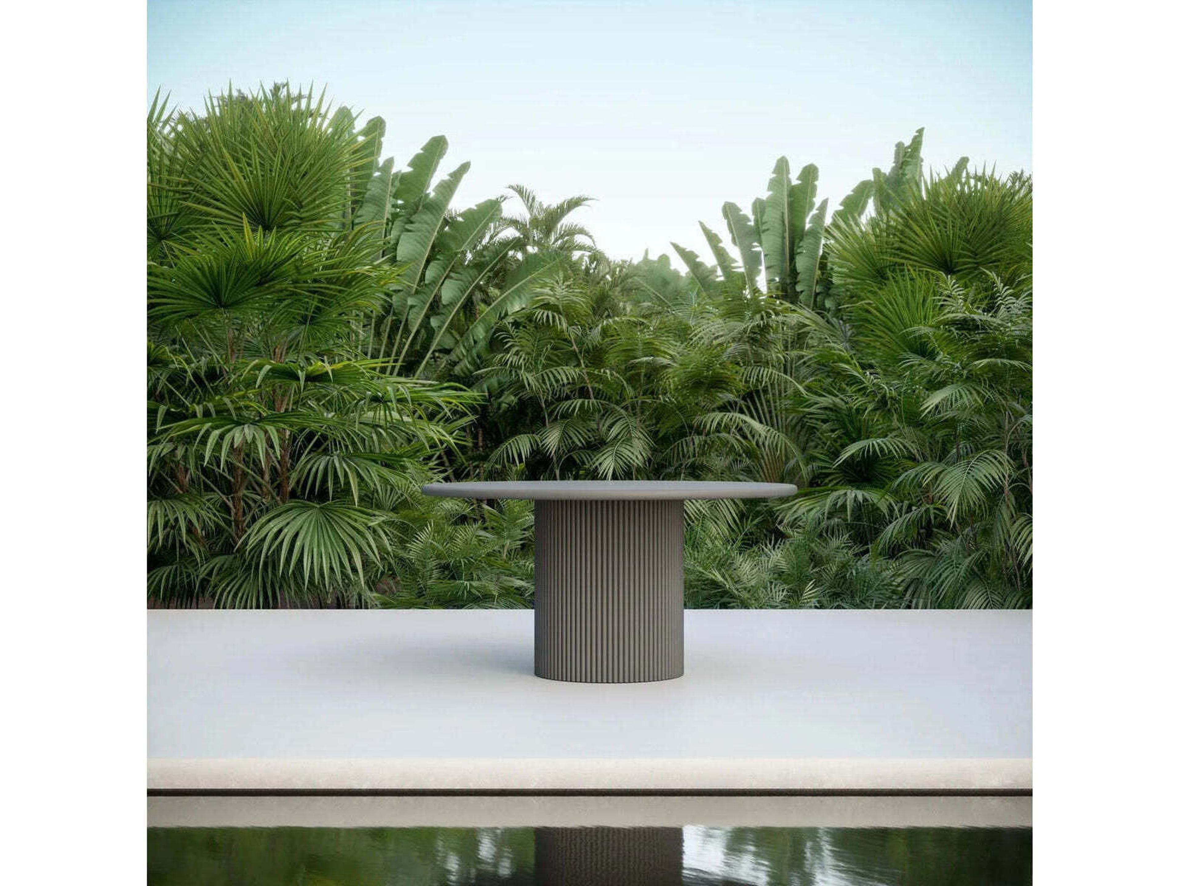 Azzurro Living Palma 60" Charcoal Table Top