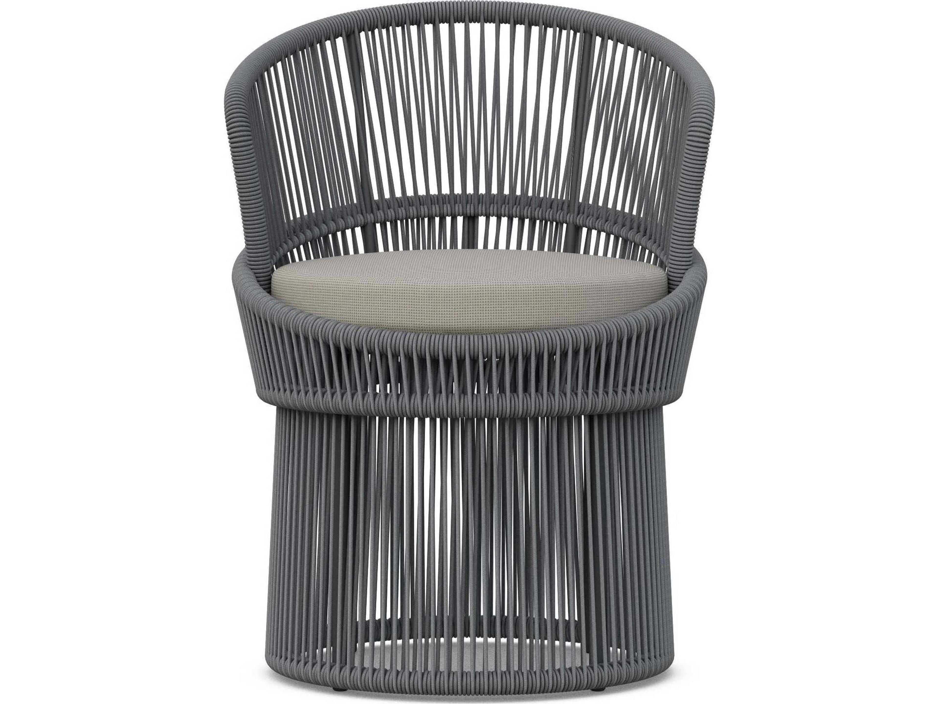 Azzurro Living Palma Aluminum Rope Dining Chair