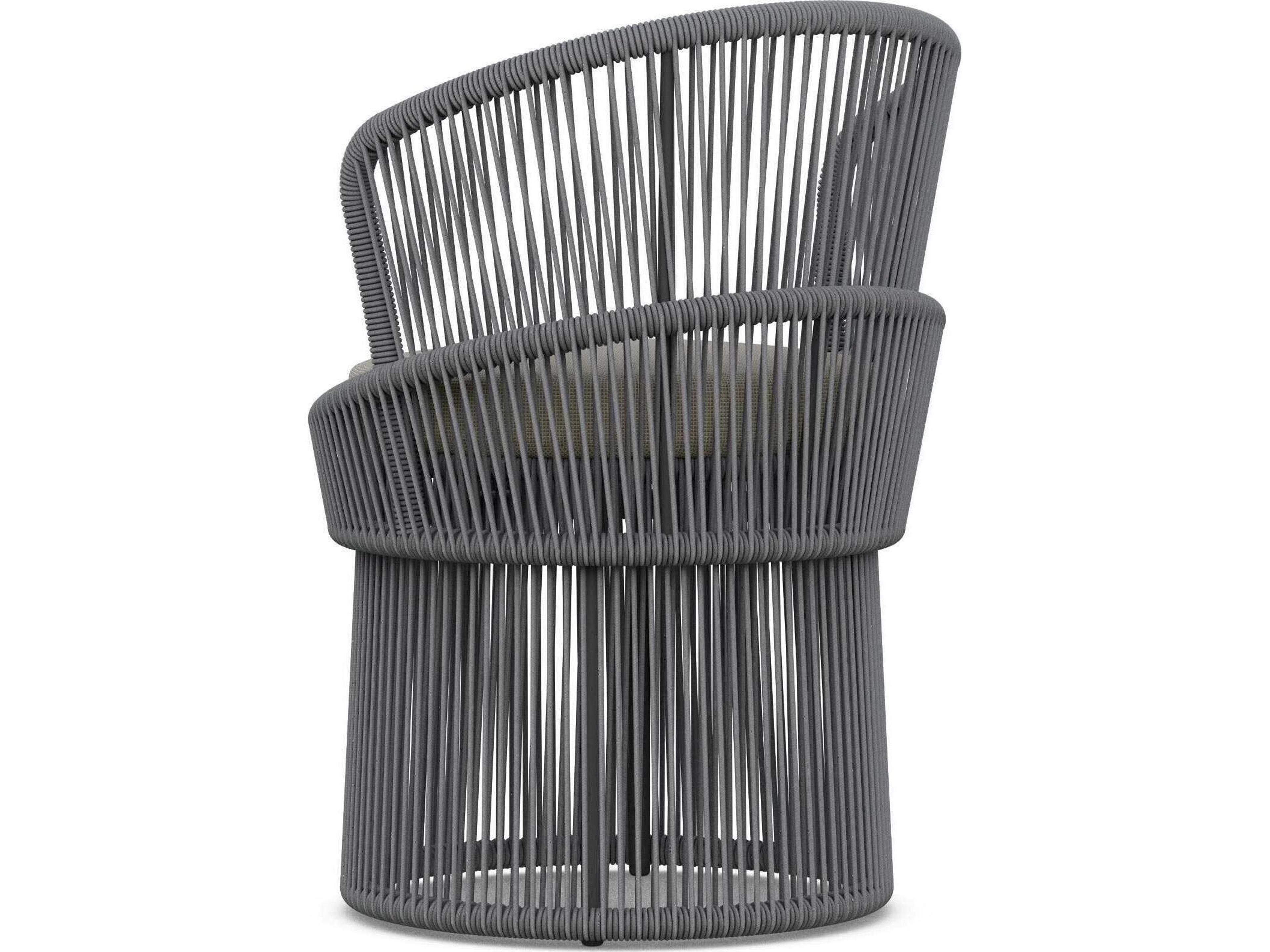 Azzurro Living Palma Aluminum Rope Dining Chair