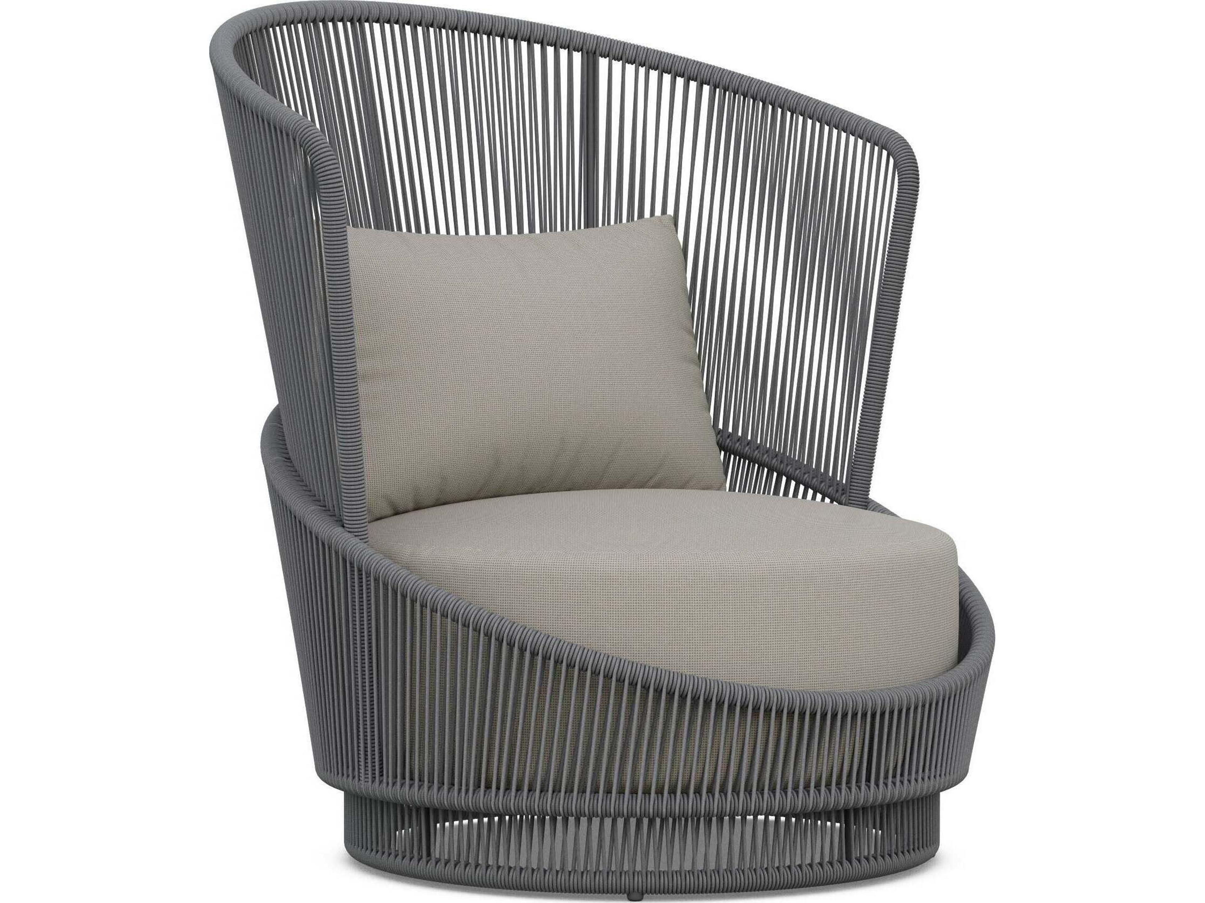 Palma Club Chair Woven Rope Outdoor Lounge Chair