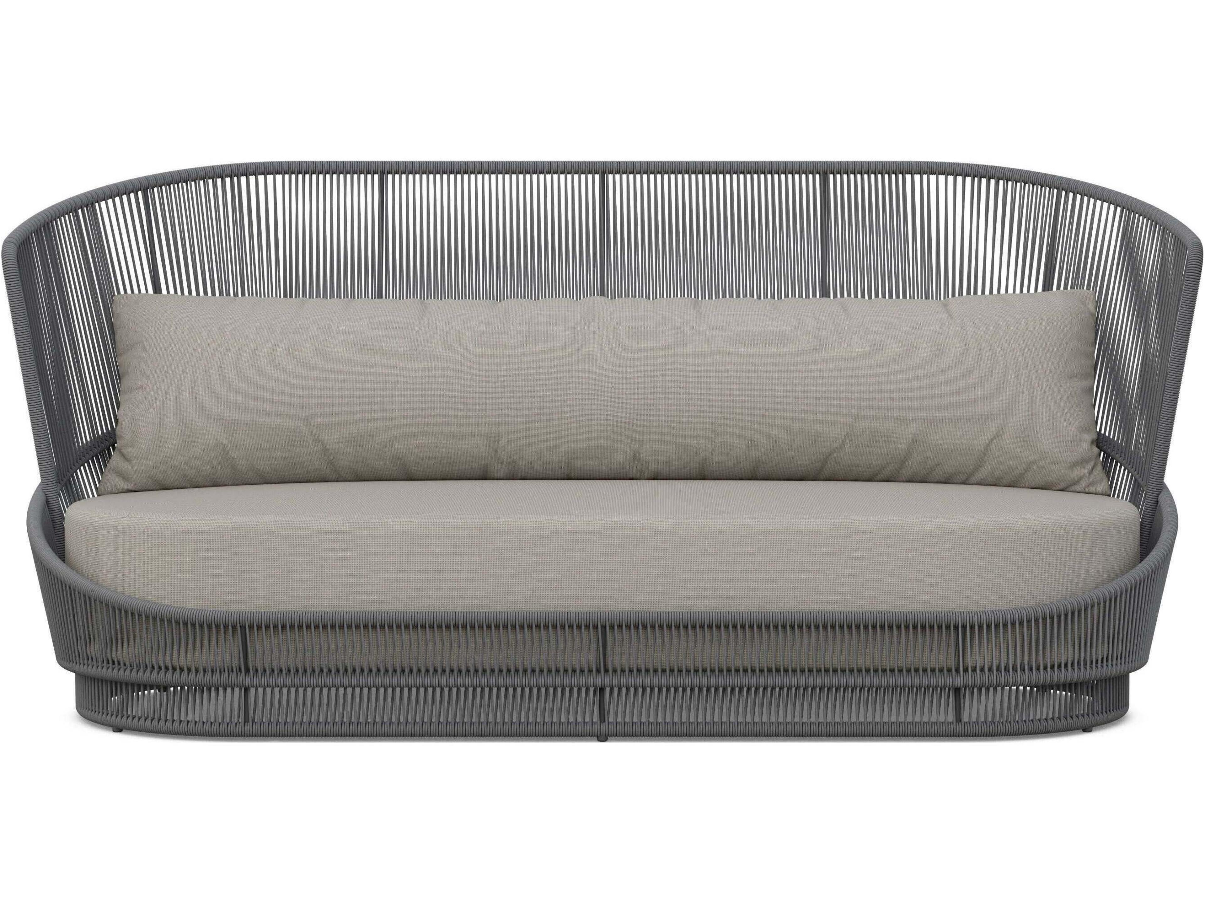Azzurro Living Palma Aluminum Cushion Sofa