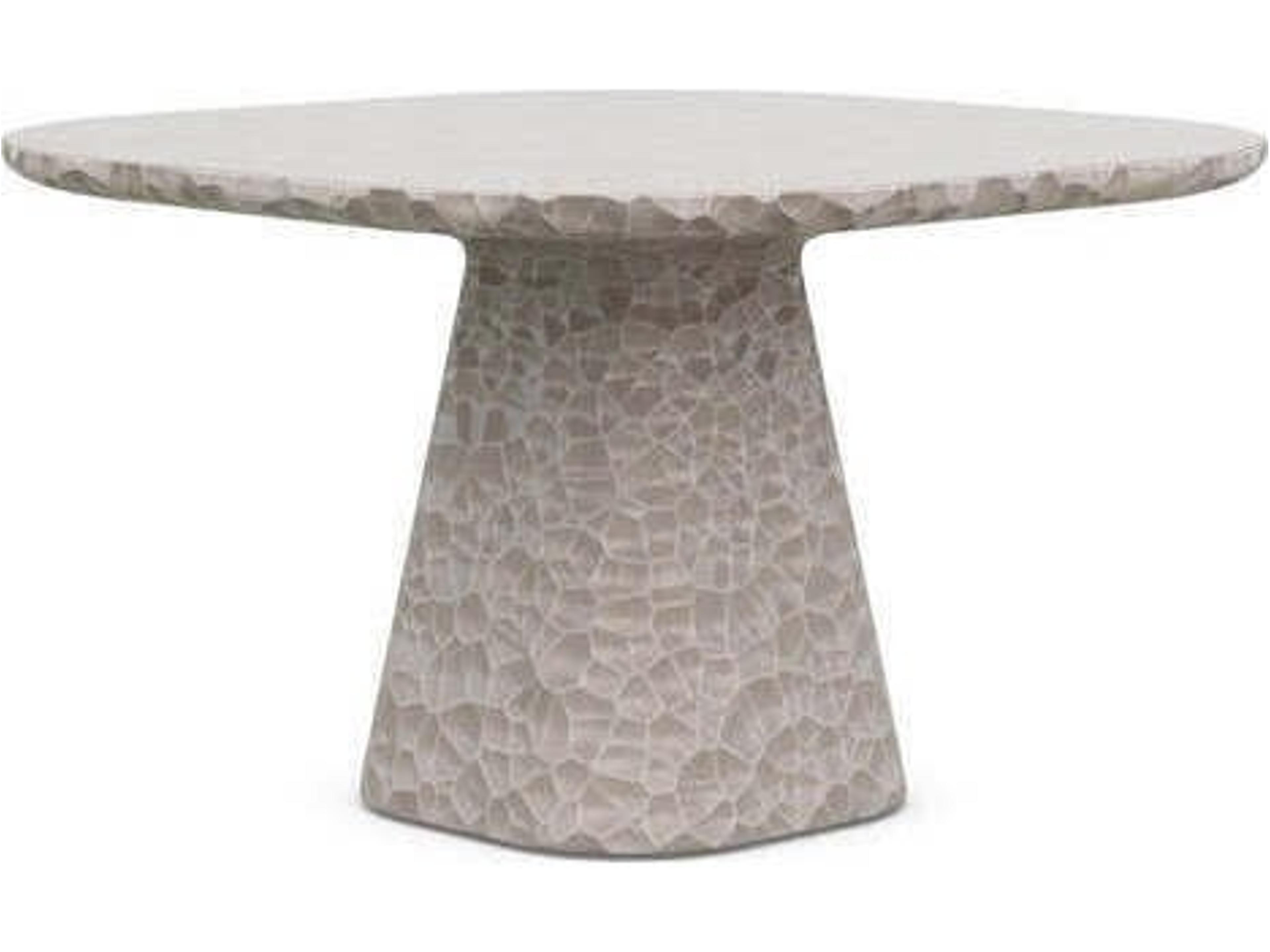 Panama 48-Inch Round Dining Table GFRC Concrete