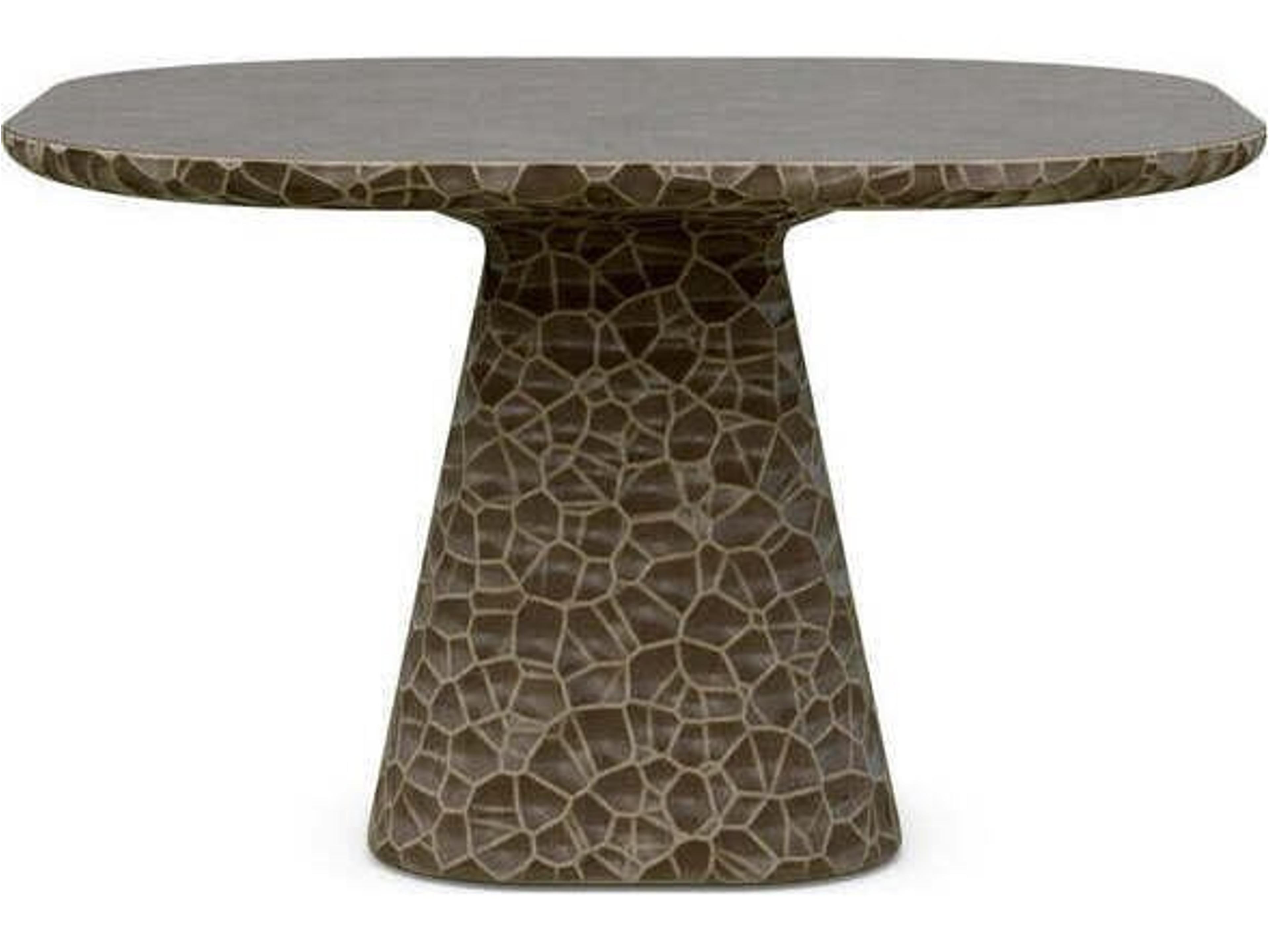 Azzurro Living Panama 48" Umber Dining Table