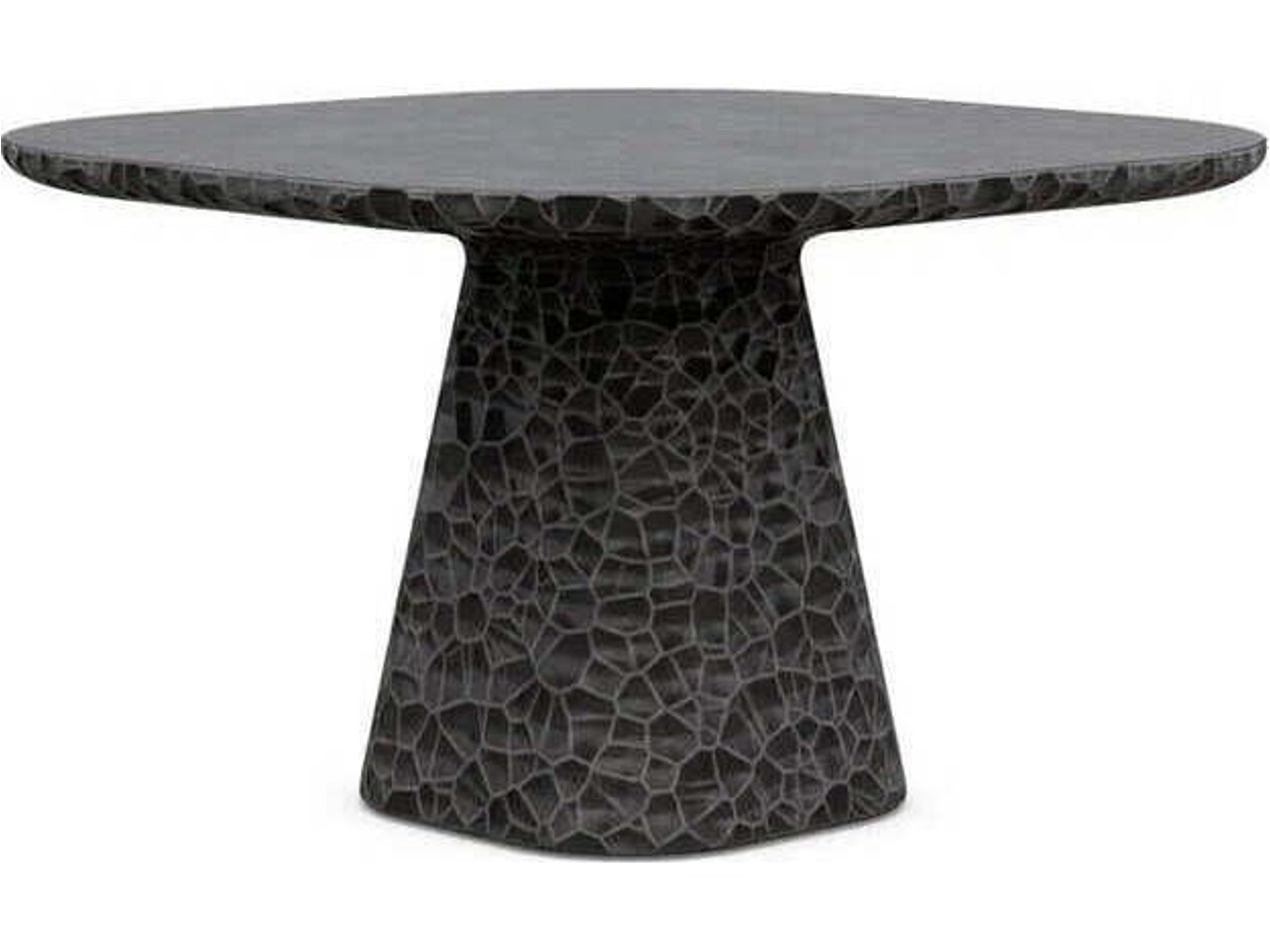 Panama 48 inch Round Concrete Dining Table