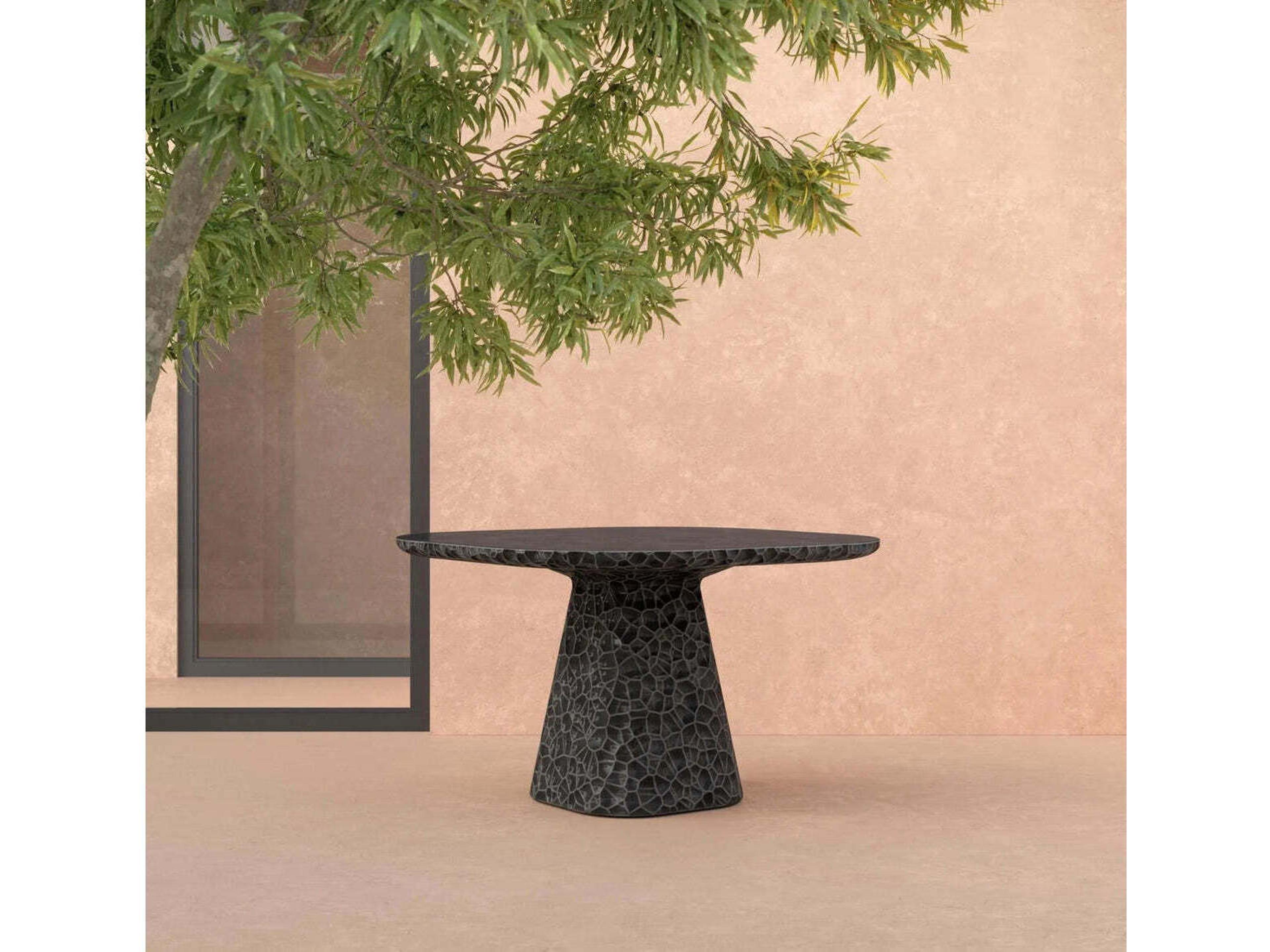 Azzurro Living Panama 48" Coal Table Top