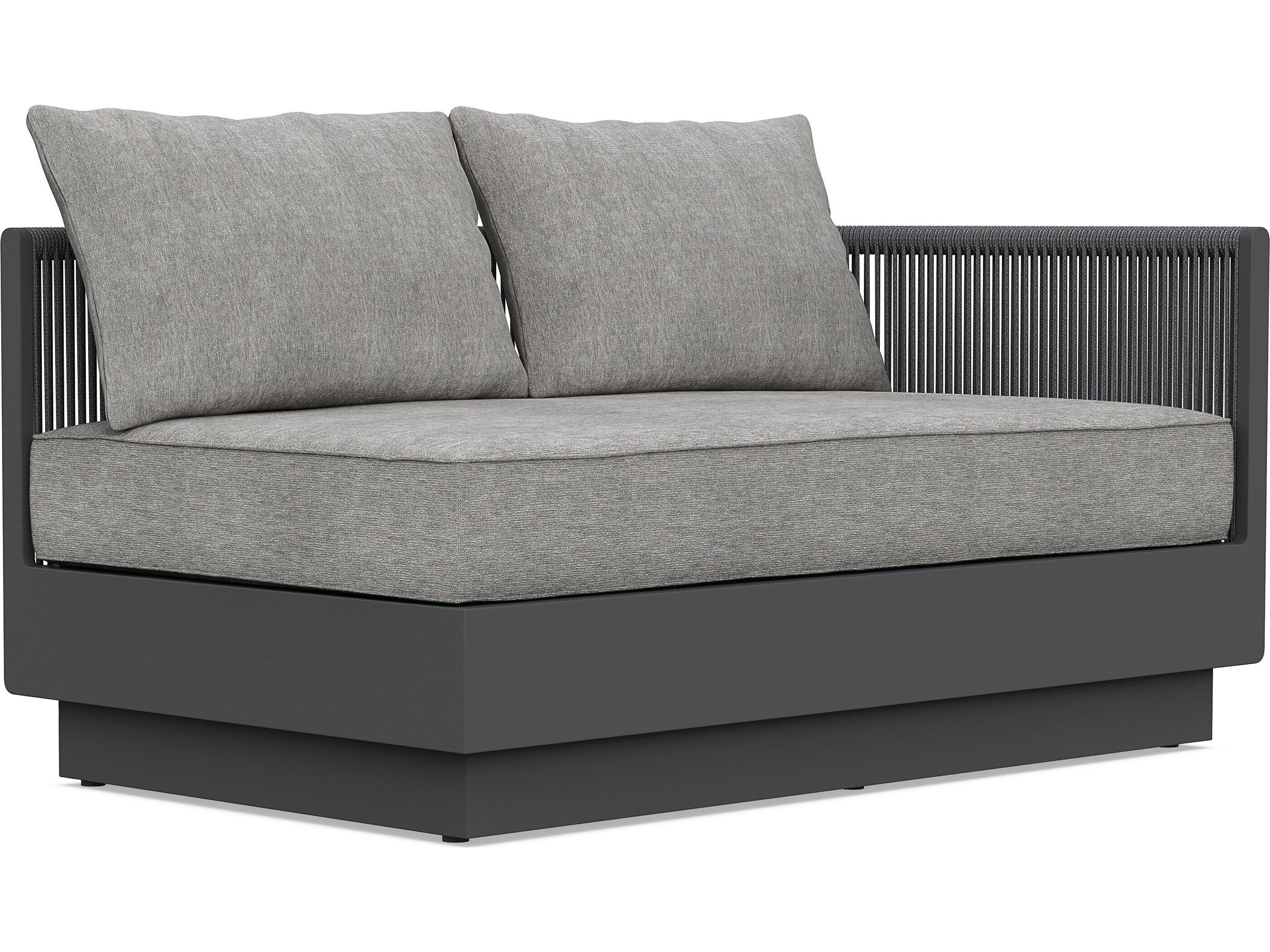 Porto Rope Outdoor Left Arm Sectional Sofa