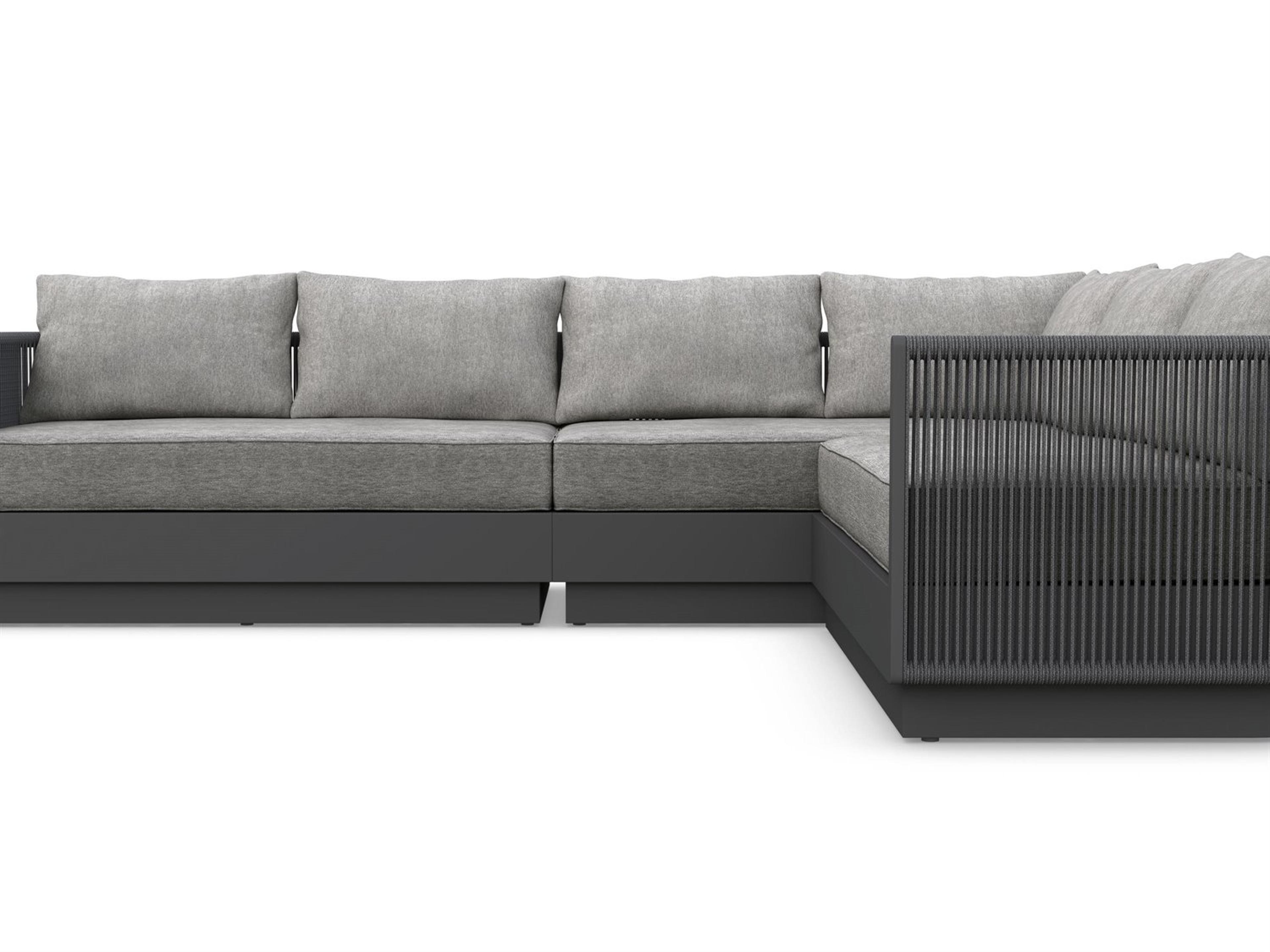 Porto Rope Sectional Lounge Set All-Weather Outdoor