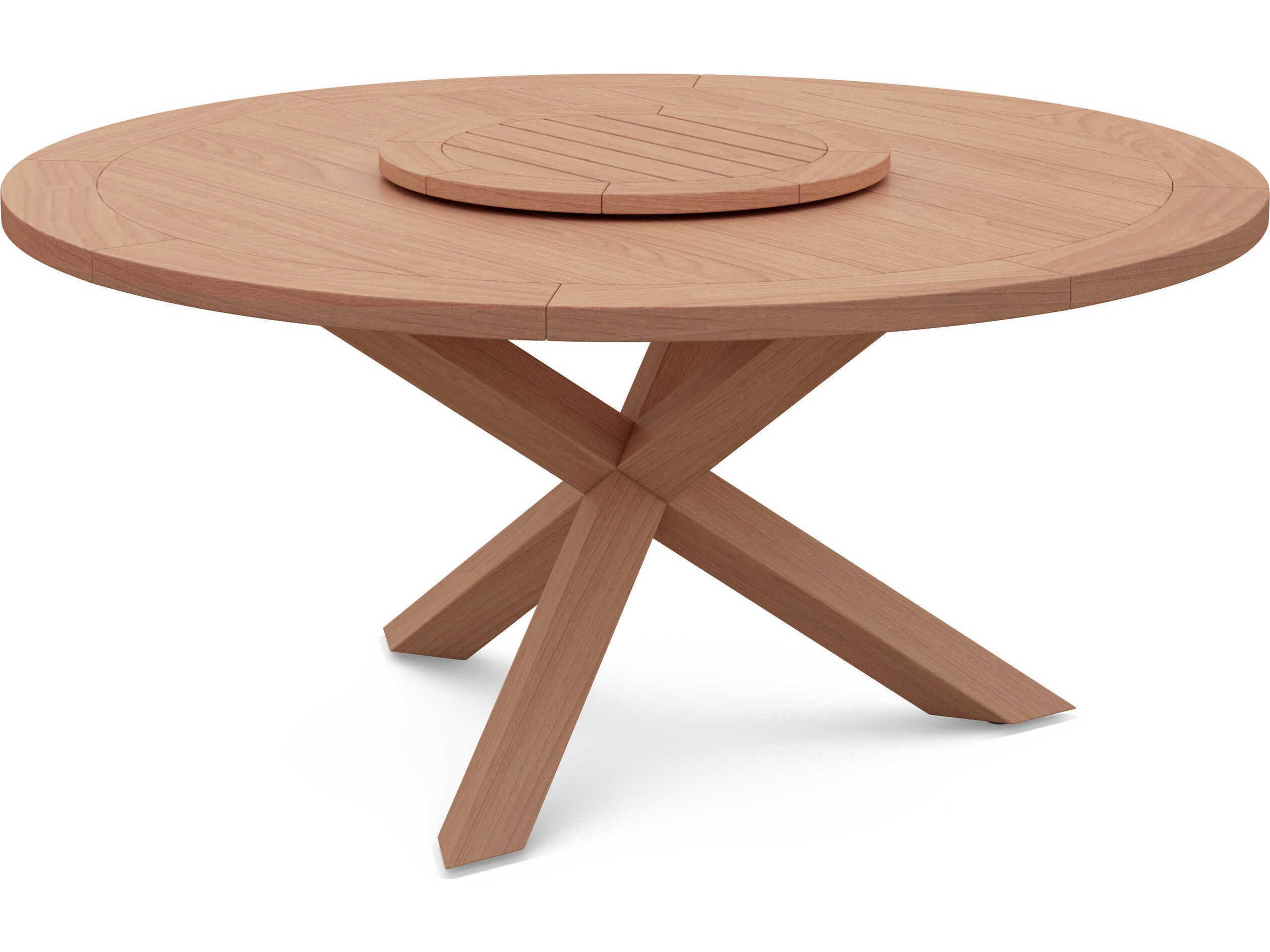 Azzurro Living Sicily Wood Round Dining Table