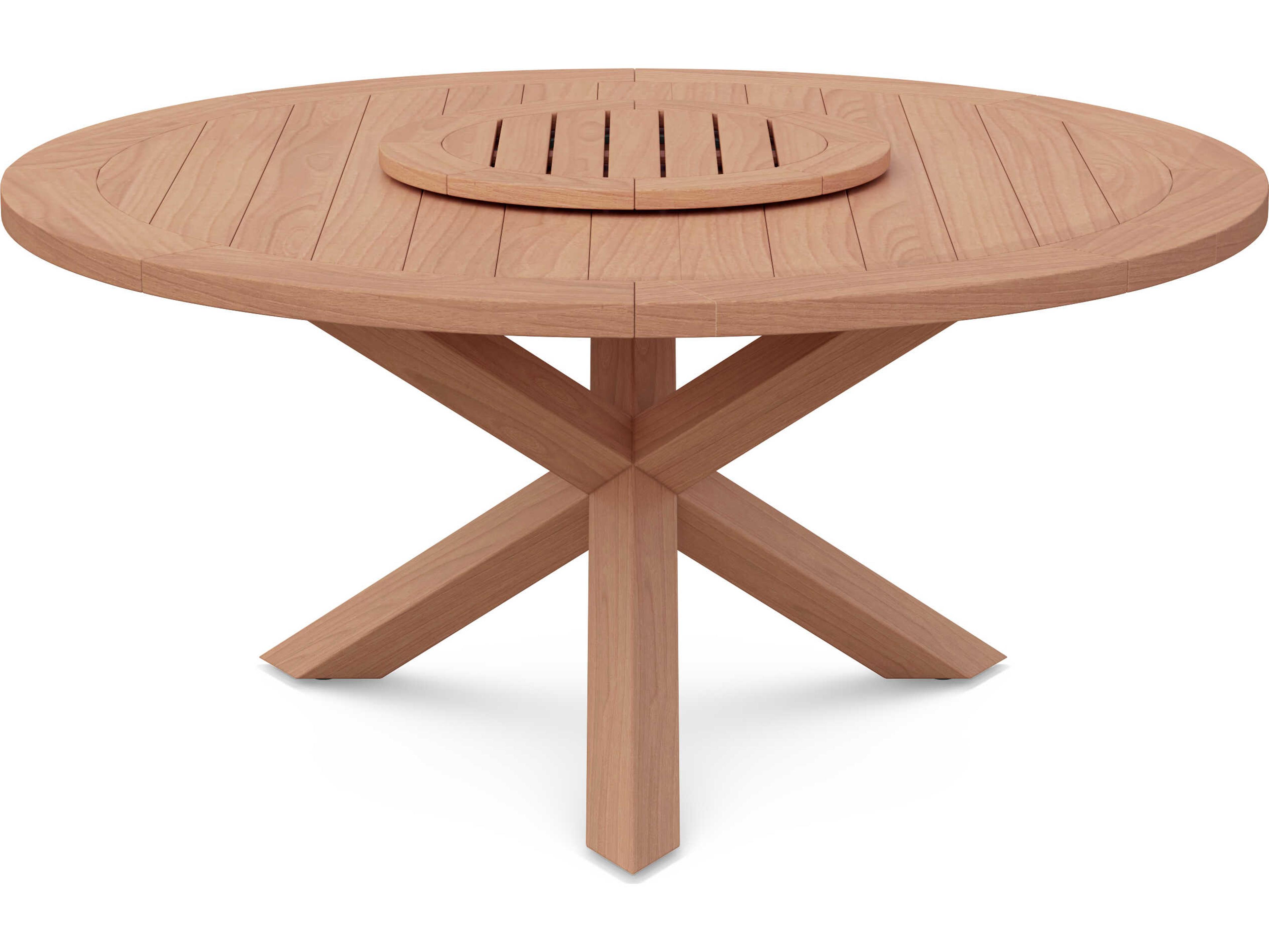 Azzurro Living Sicily Natural Teak Round Dining Table