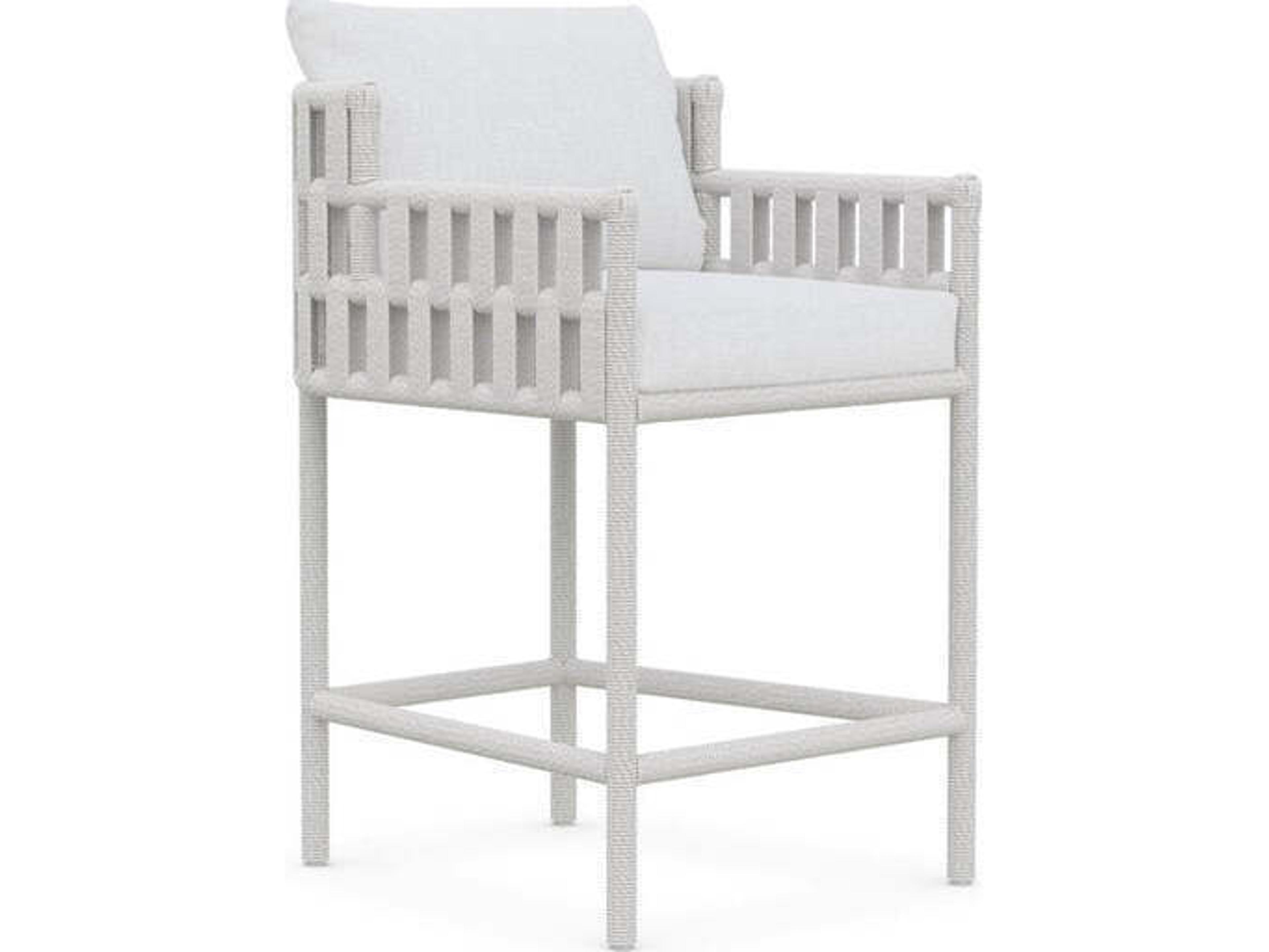 Santa Cruz Wicker Counter Stool Outdoor