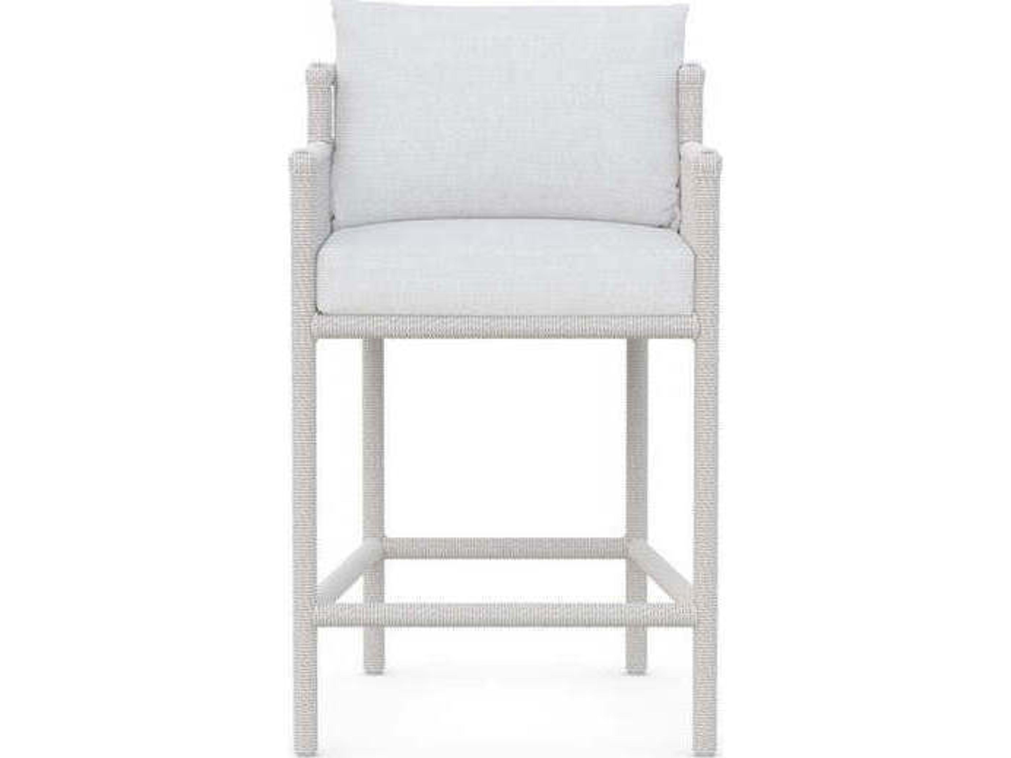 Azzurro Living Santa Cruz Aluminum Cushion Counter Stool