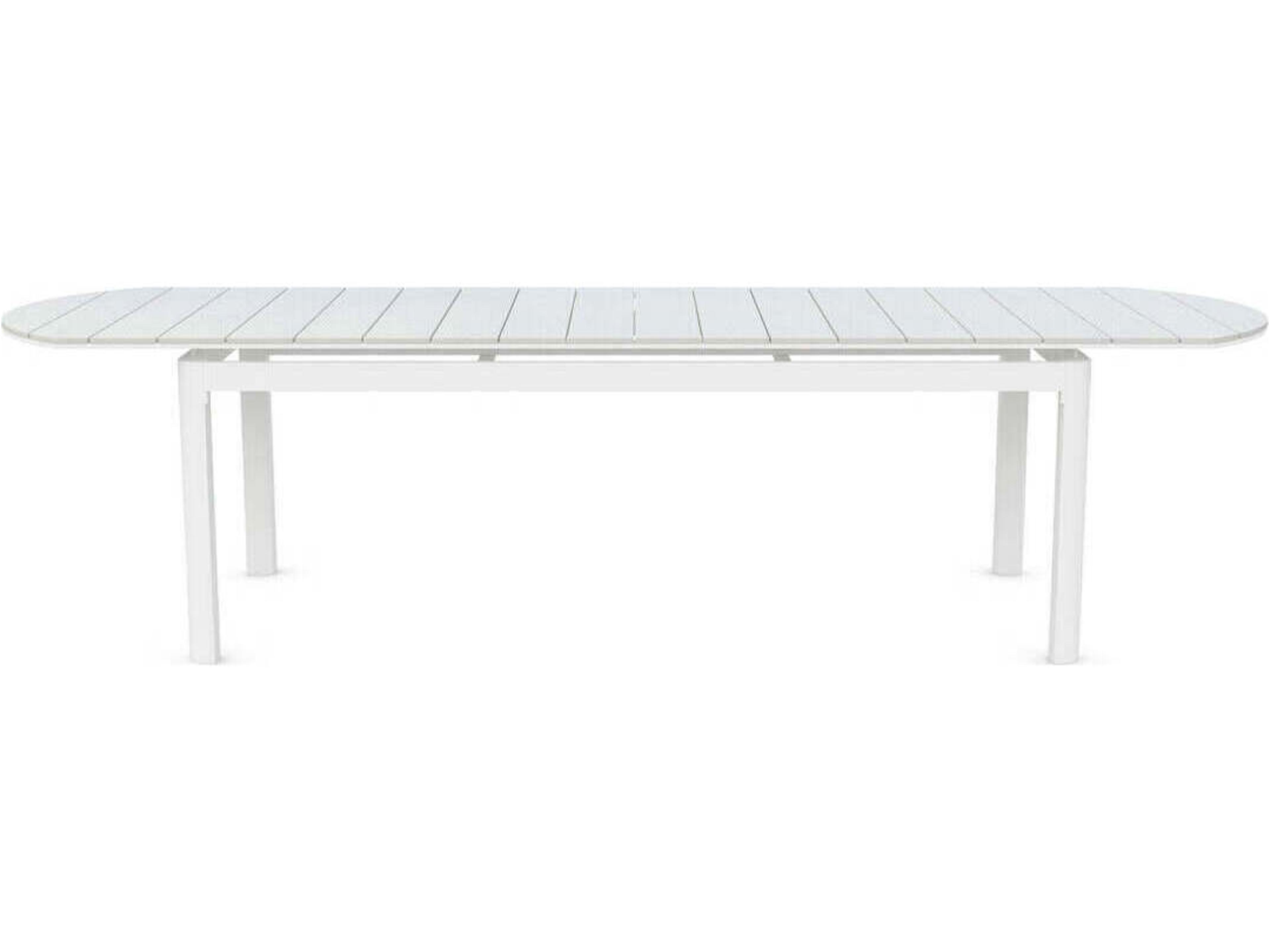 Azzurro Living Seville Extendable Aluminum Oval Dining Table