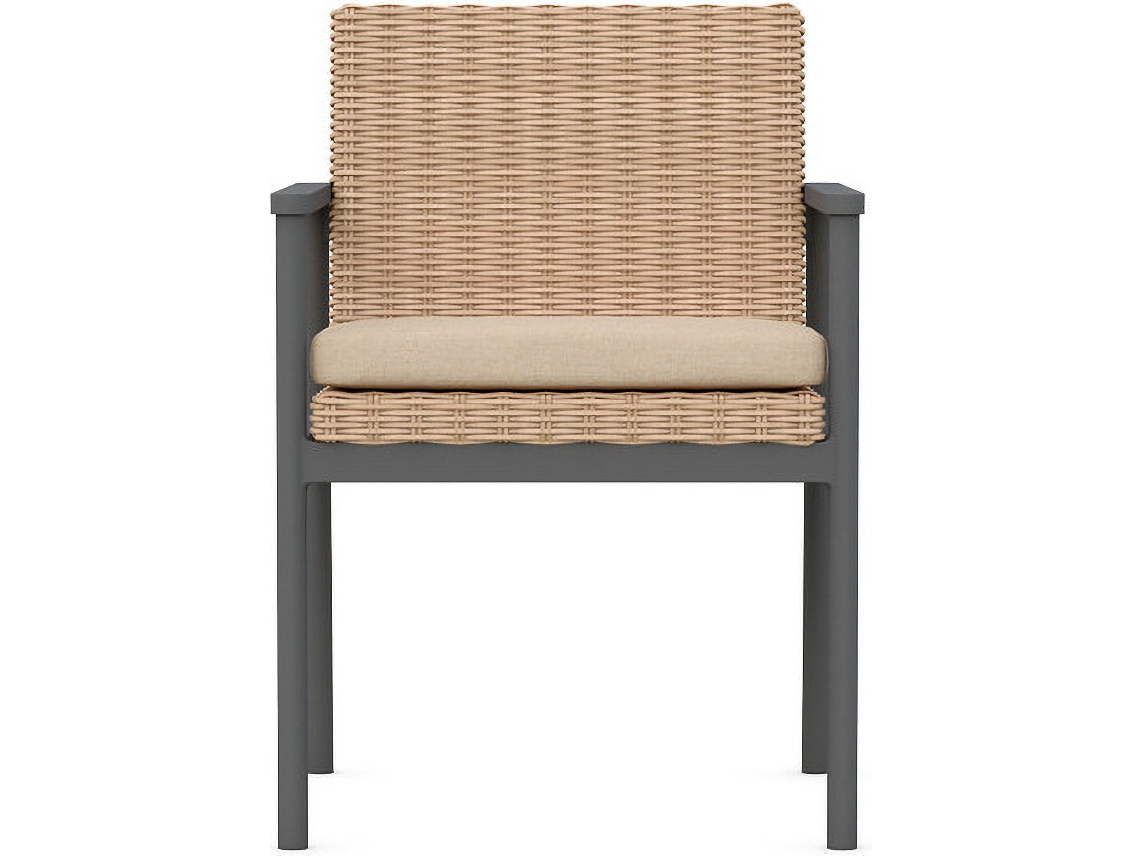 Azzurro Living Terra Aluminum Cushion Dining Chair Set of 2