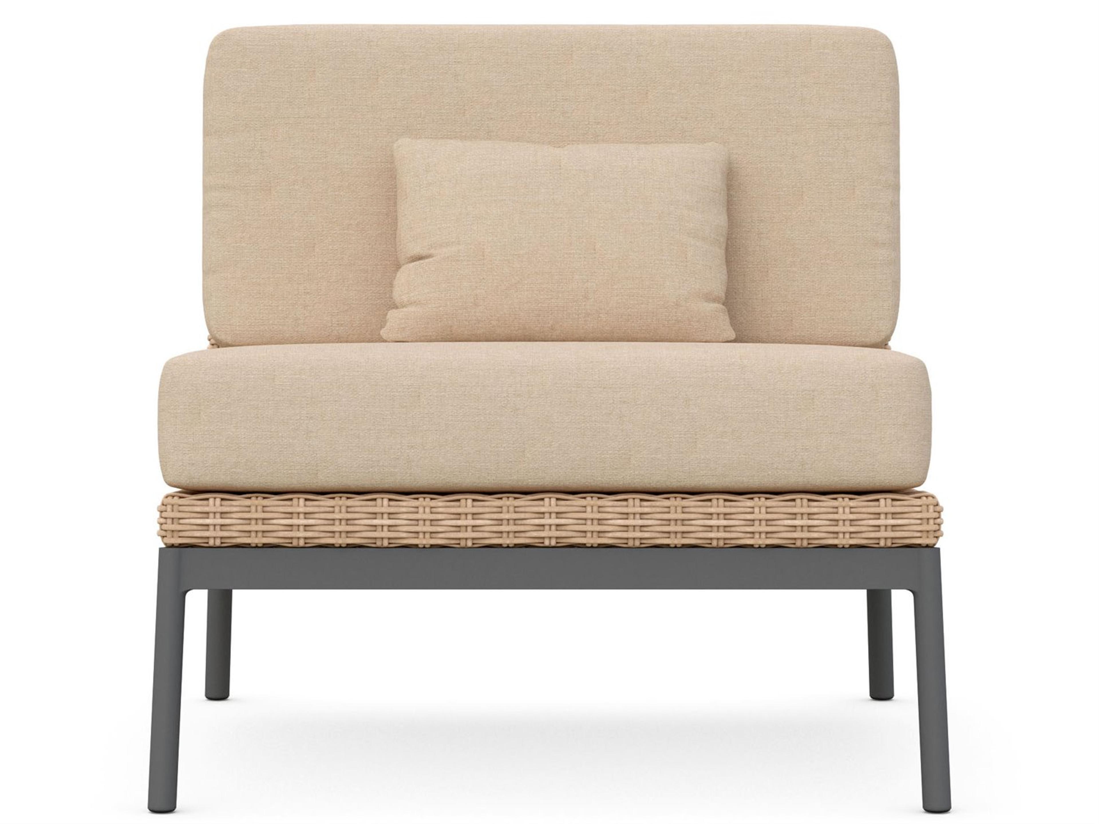 Azzurro Living Terra Aluminum Cushion Lounge Chair