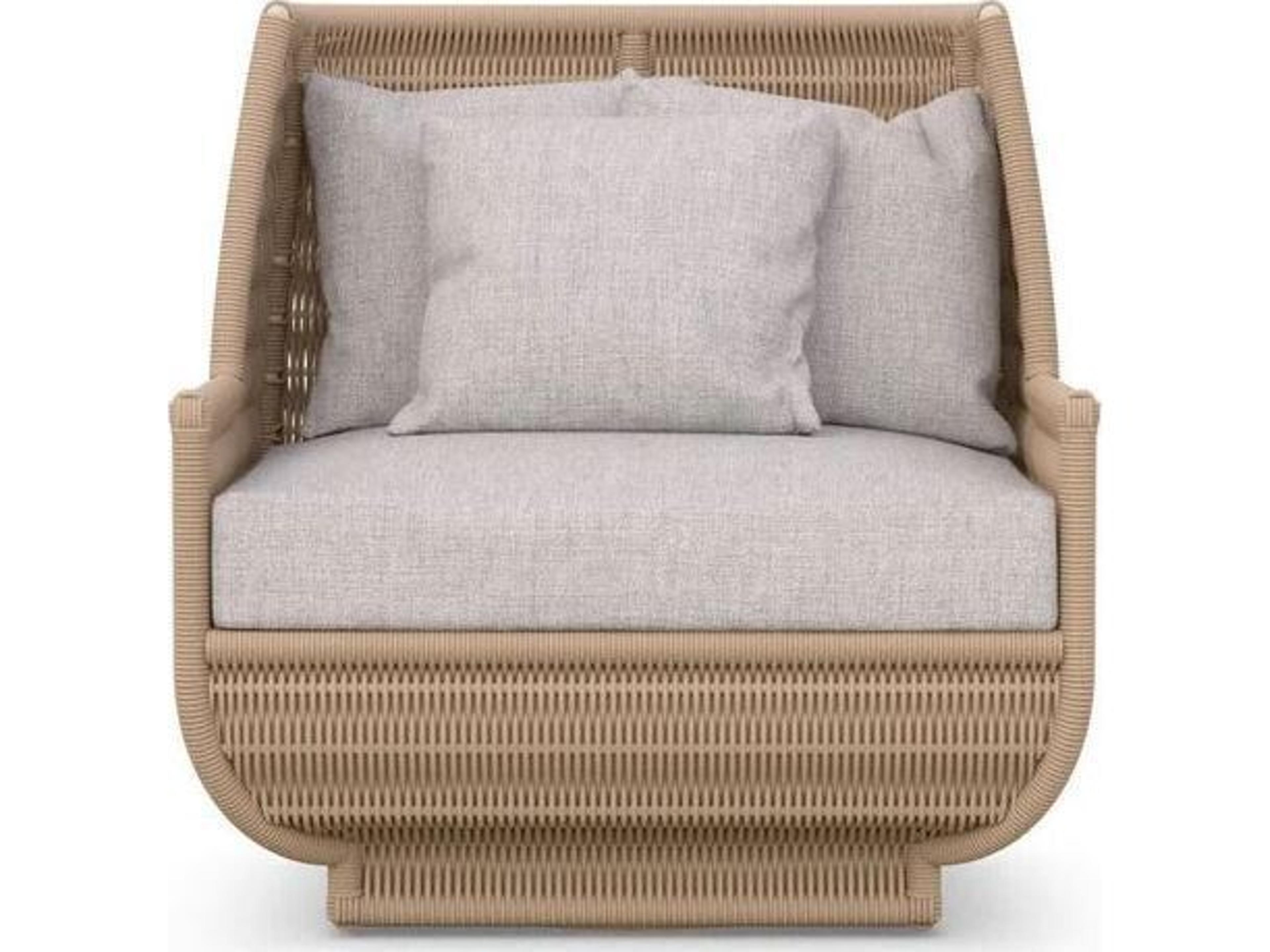 Azzurro Living Tulum Aluminum Cushion Lounge Chair