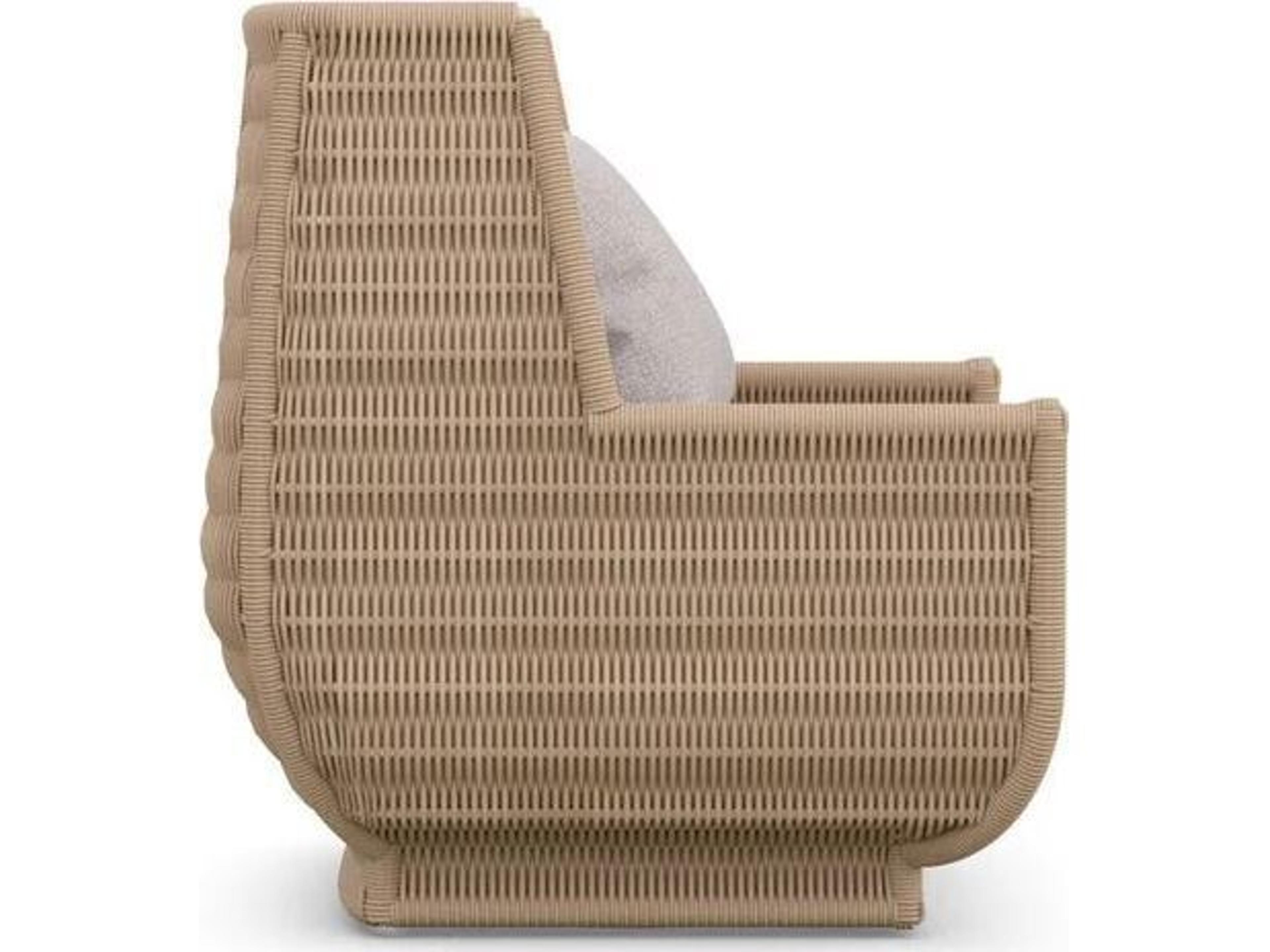 Azzurro Living Tulum Aluminum Cushion Lounge Chair