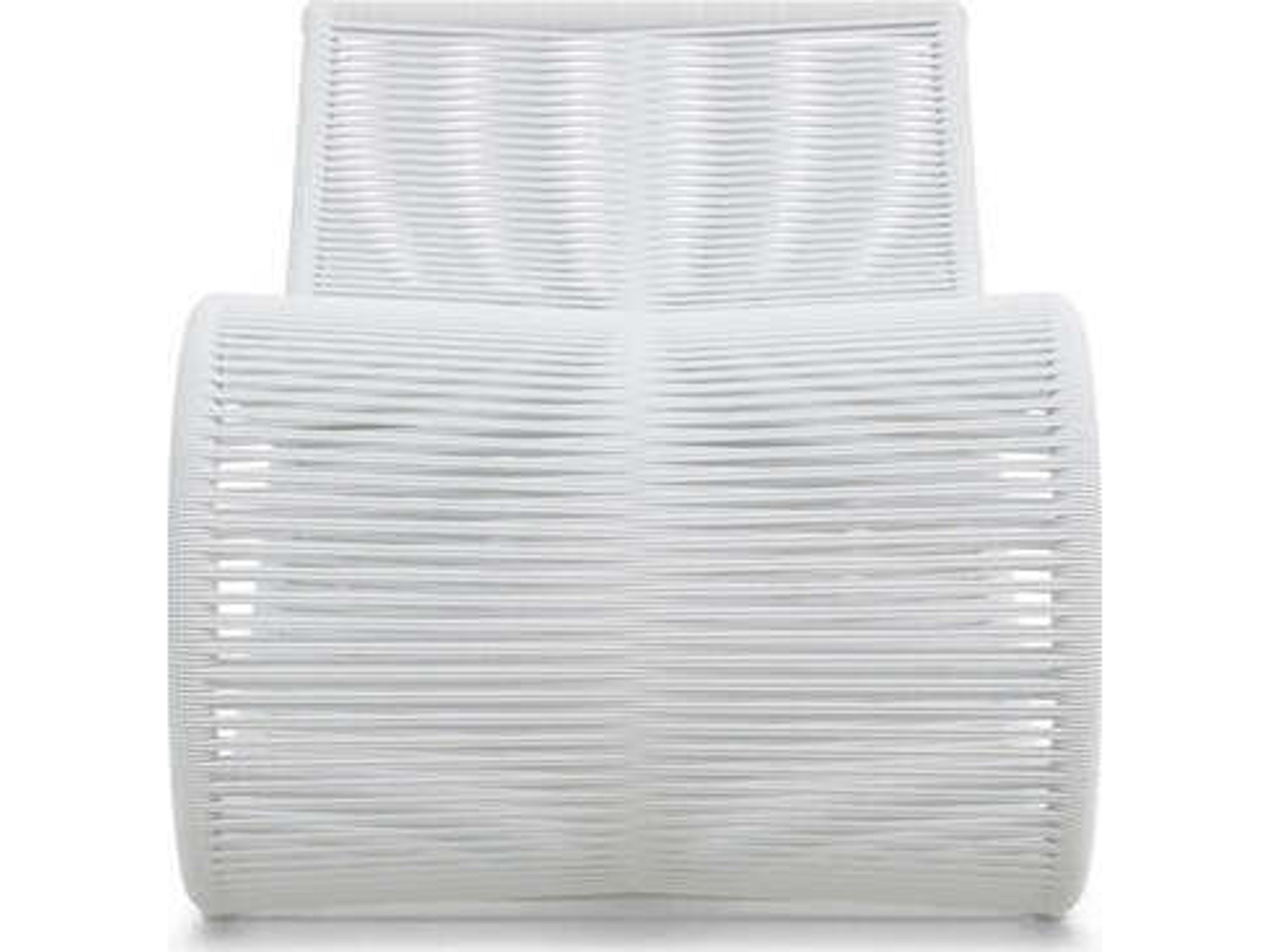 Azzurro Living Wave Aluminum Rope Chaise Lounge