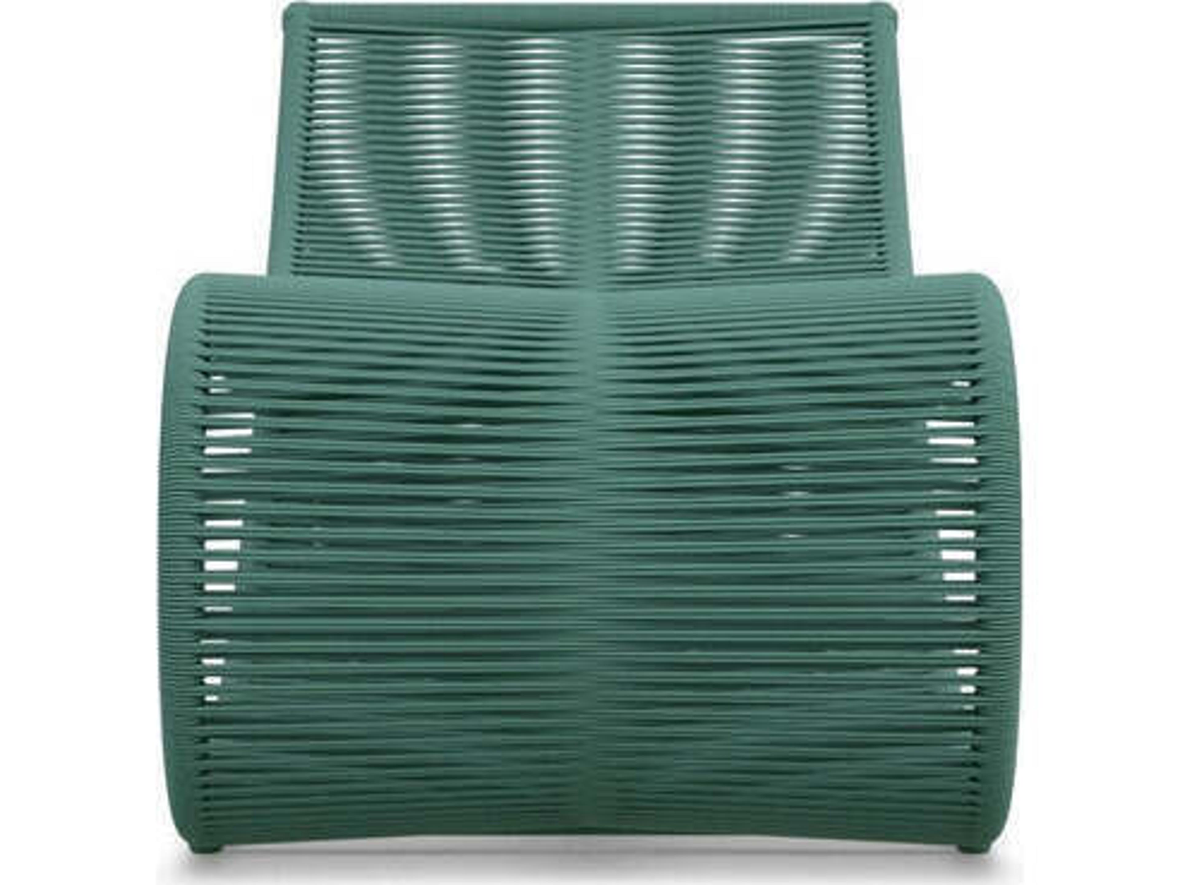 Azzurro Living Wave Aluminum Rope Chaise Lounge