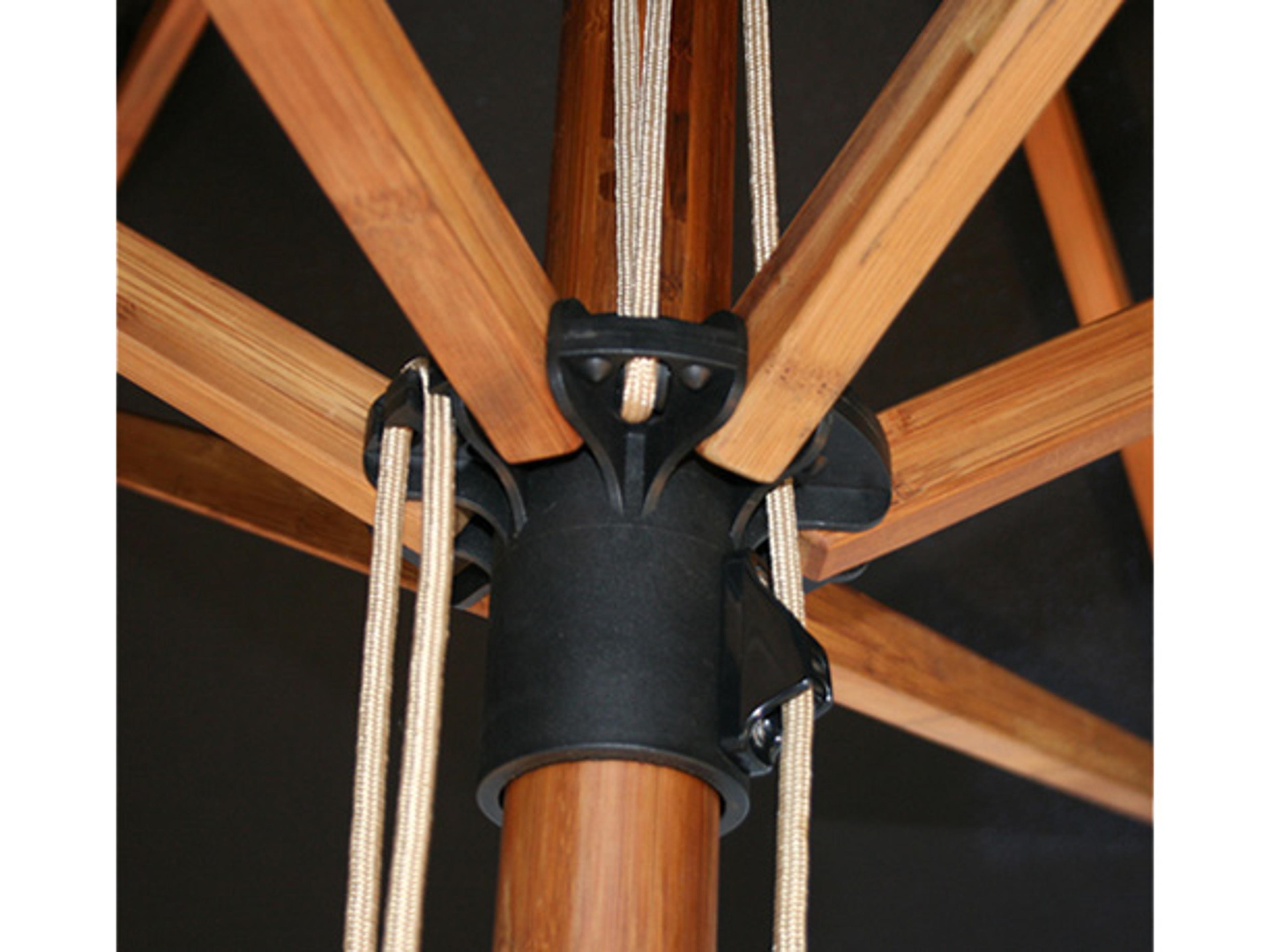 Bambrella Sirocco 6.5 Square Pulley Lift Outdoor Umbrella