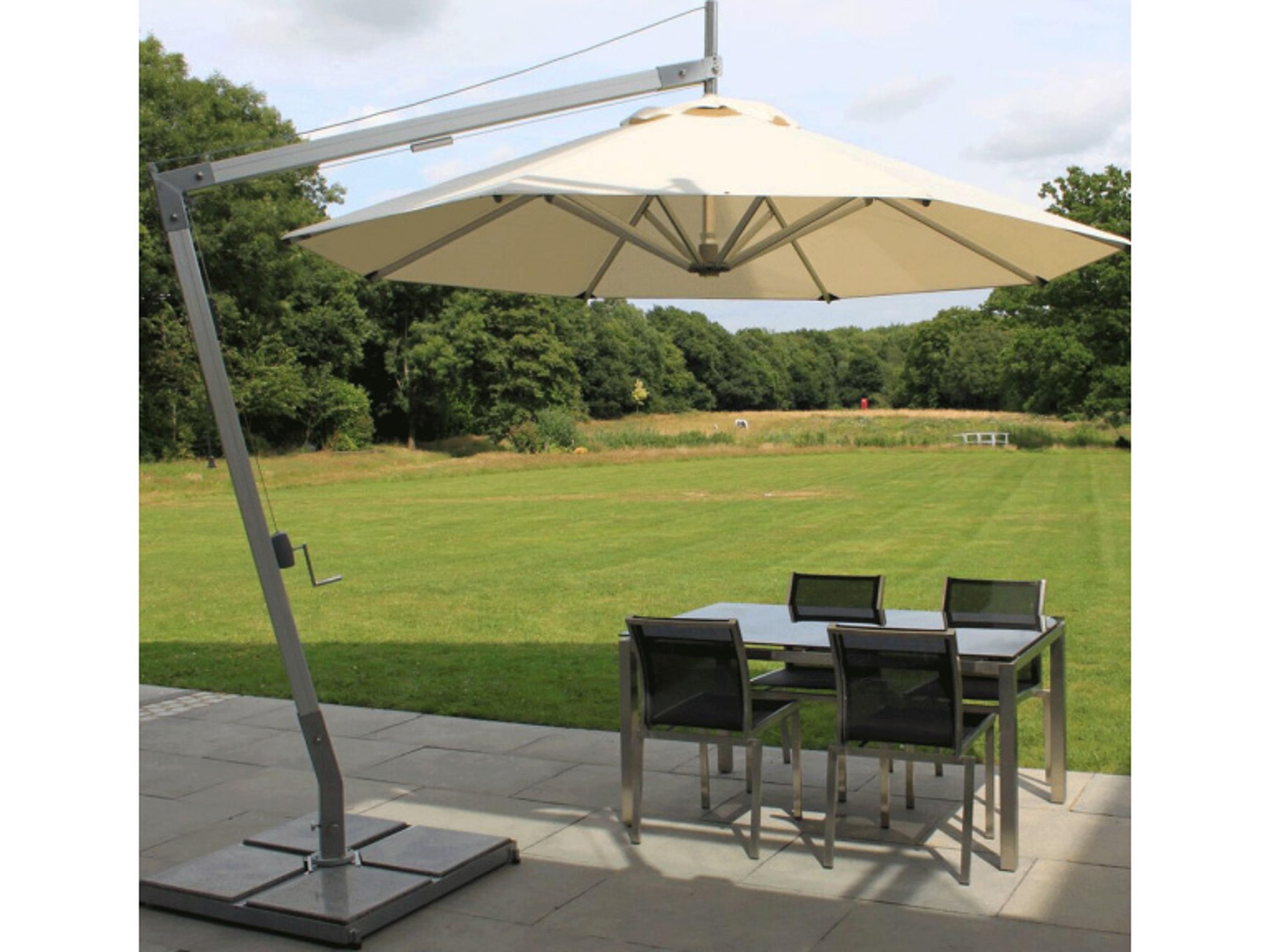 Bambrella Santa Ana 8.5 Square Side Wind Aluminium Cantilever