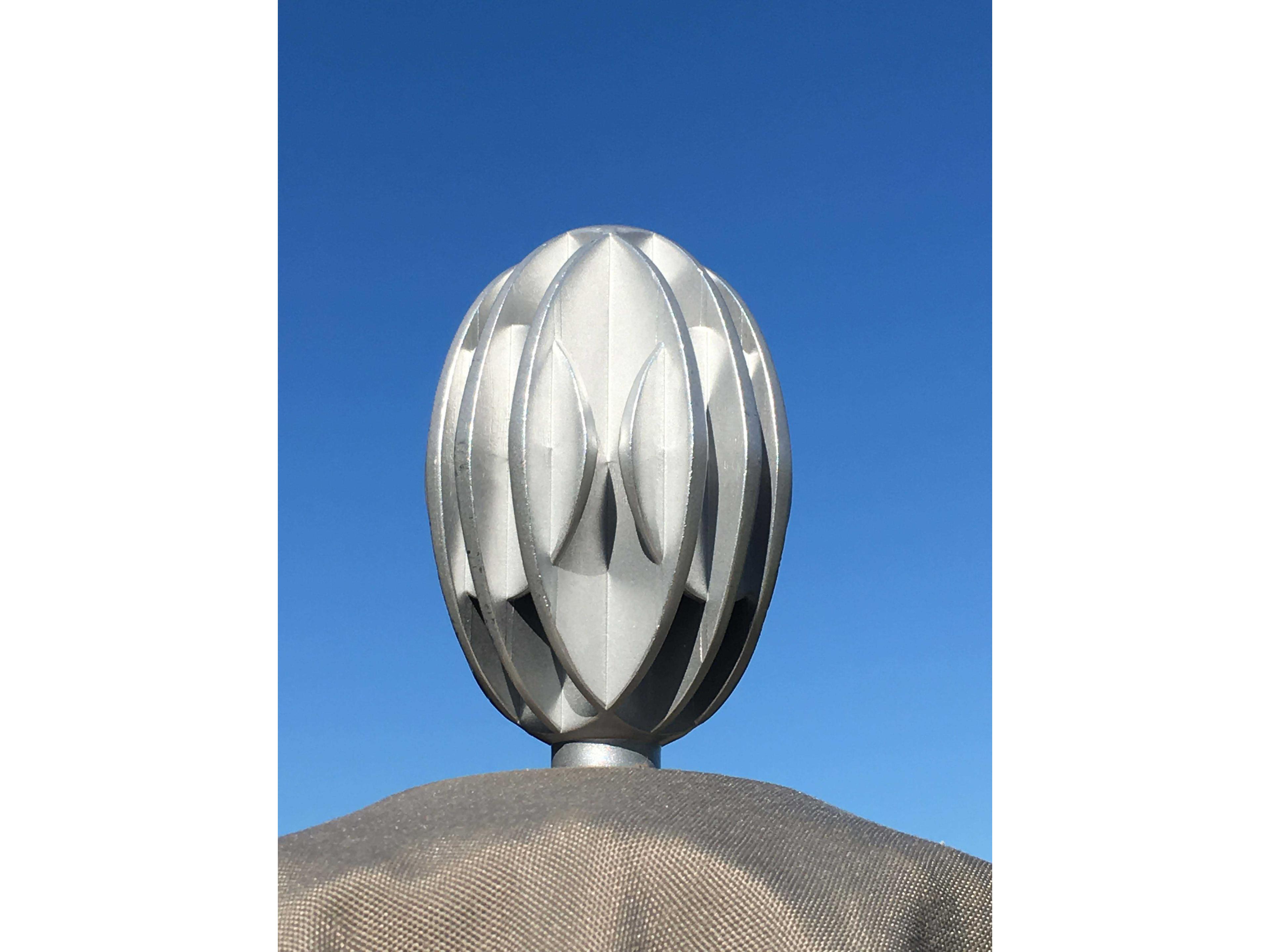 Bambrella 10 Foot Round Hurricane Aluminum Outdoor Market Umbrella