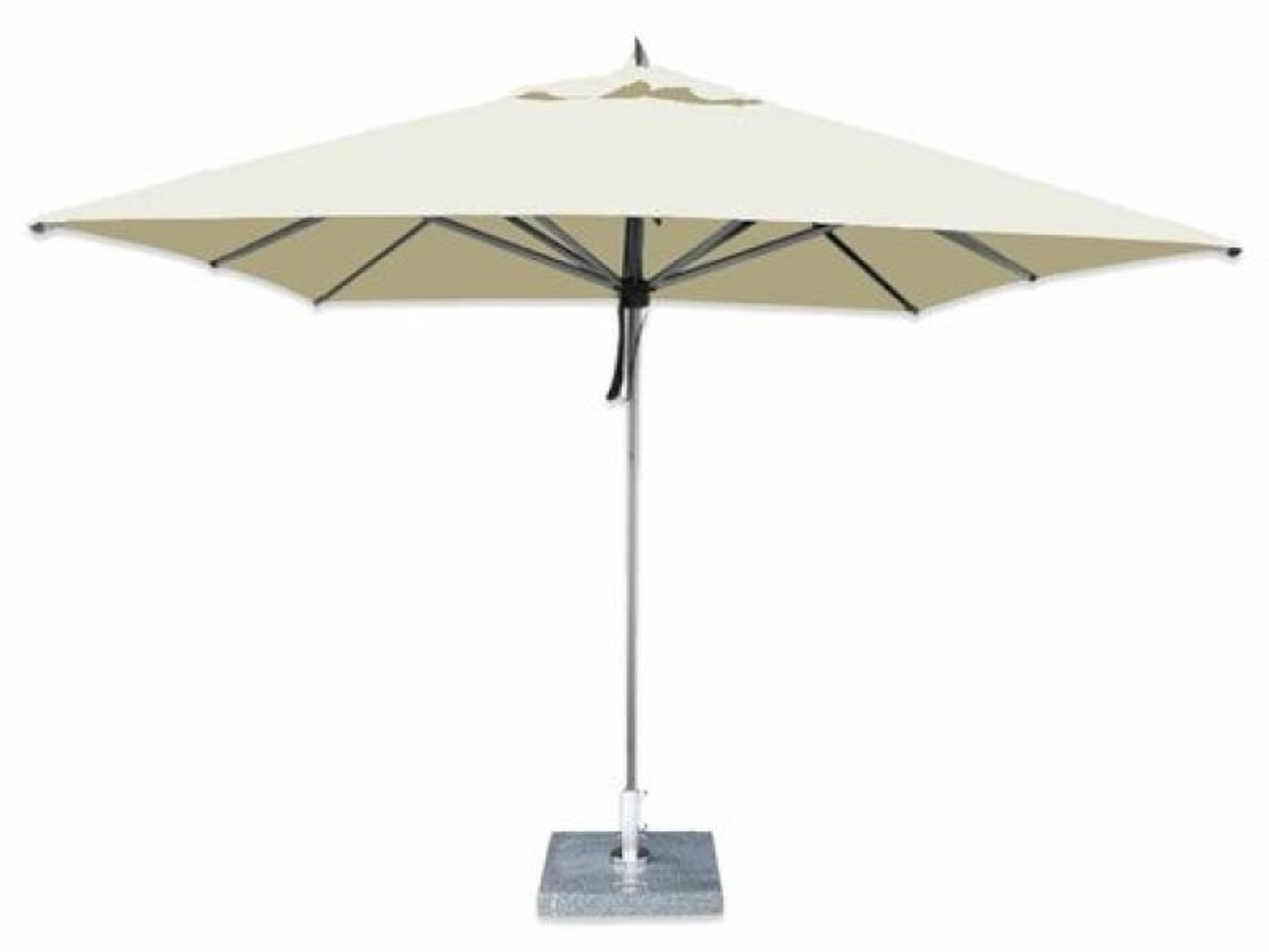 11 Foot Hurricane Square Aluminum Patio Umbrella