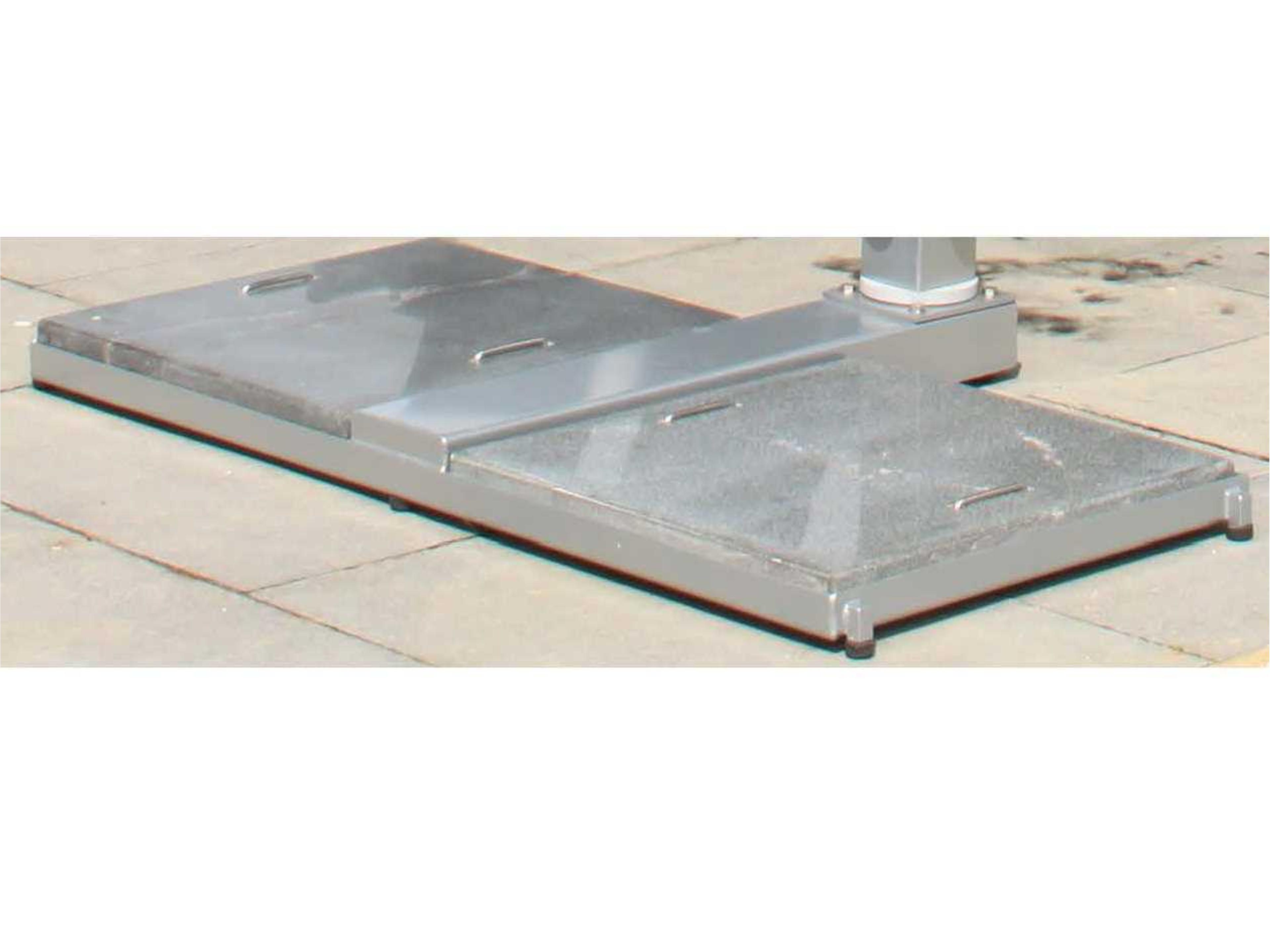354lb Granite Base System for Side Wind Hurricane Models