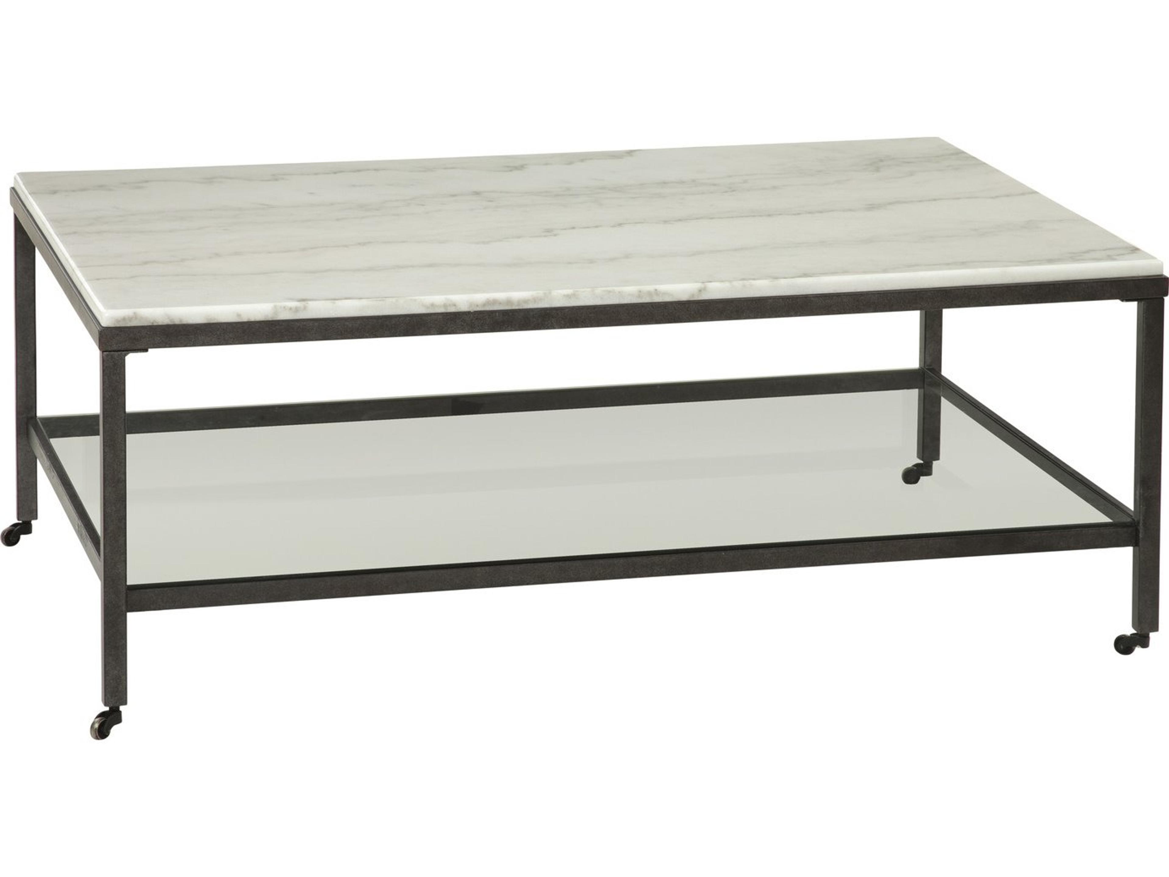 32" White Whitman Rectangular Cocktail Table