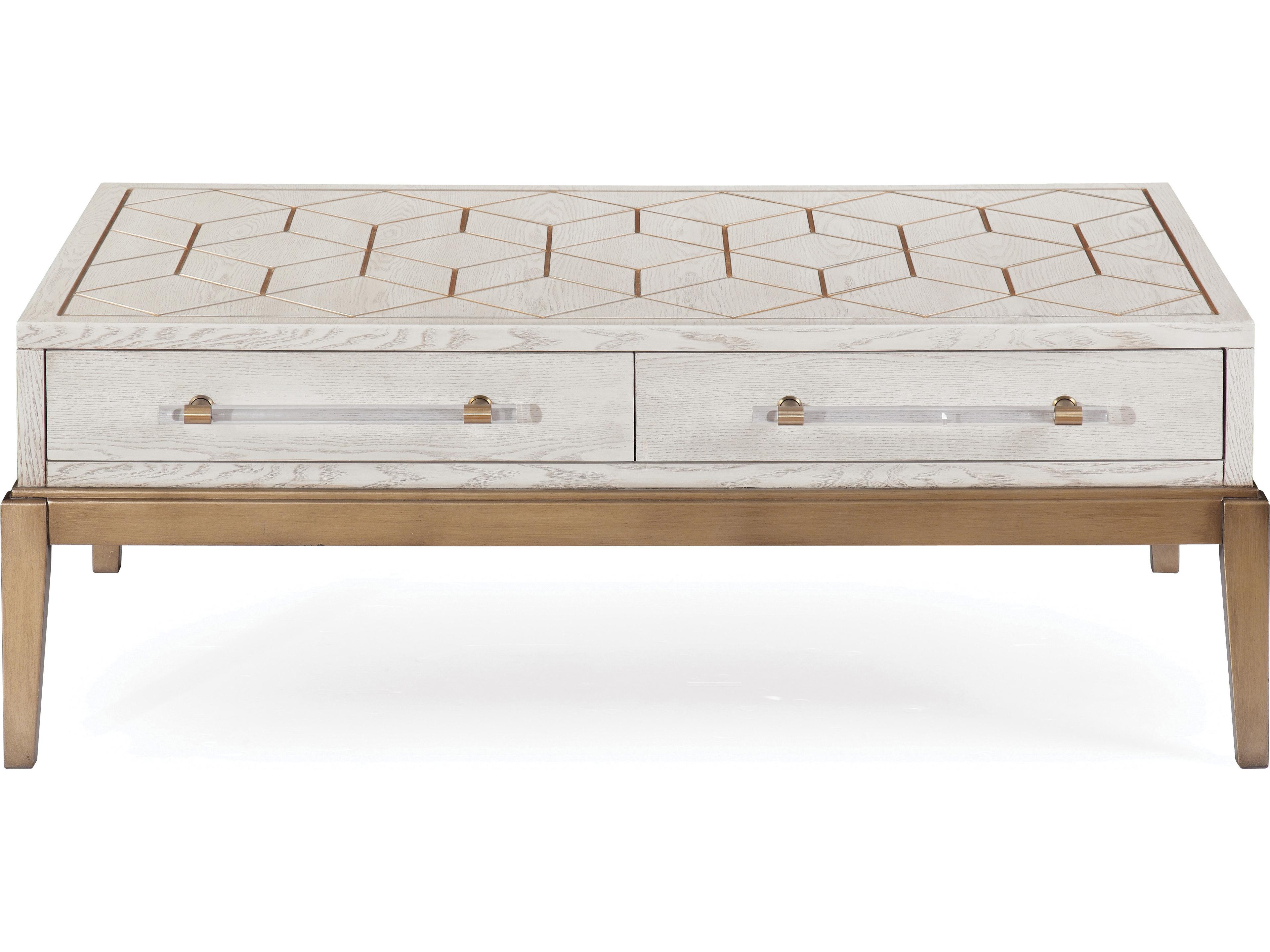 Rectangular Wood Soft Graphite Cocktail Table