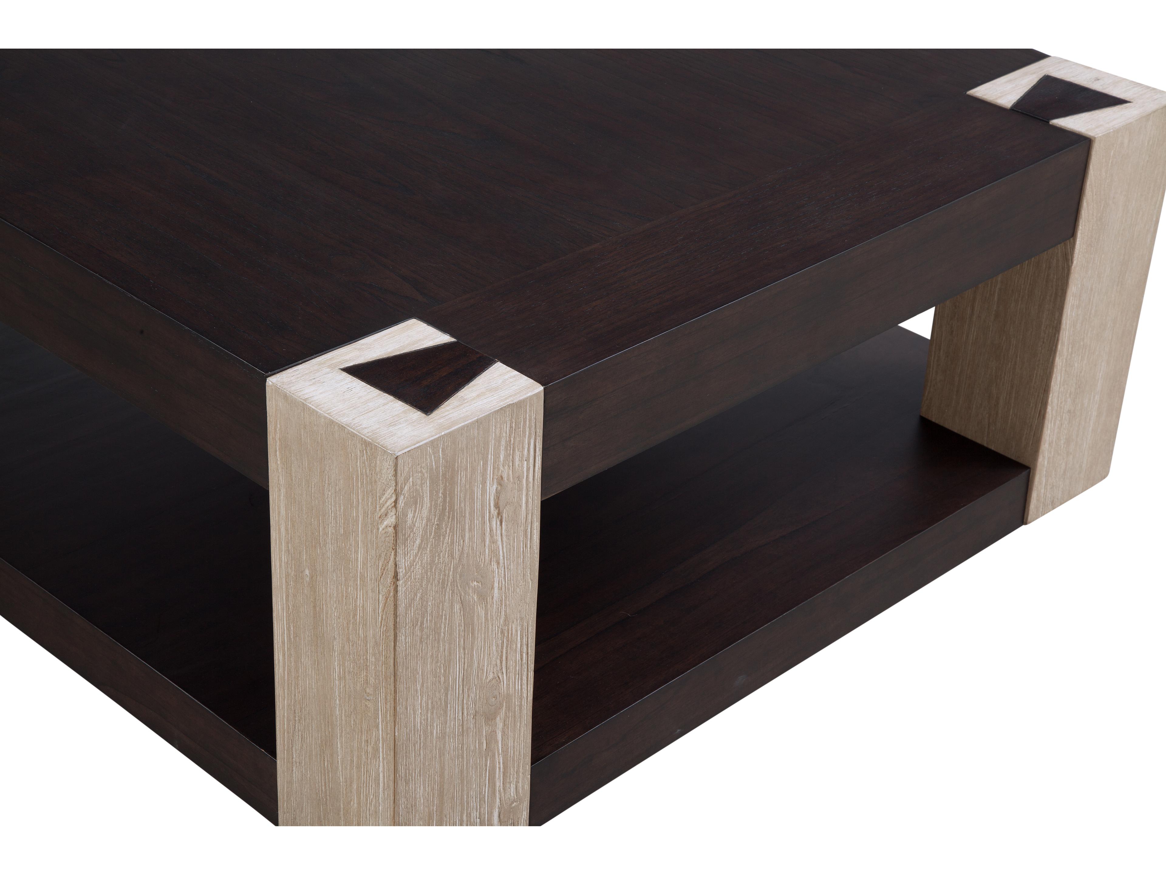 Bassett Mirror Harmony Square Wood Coffee Table