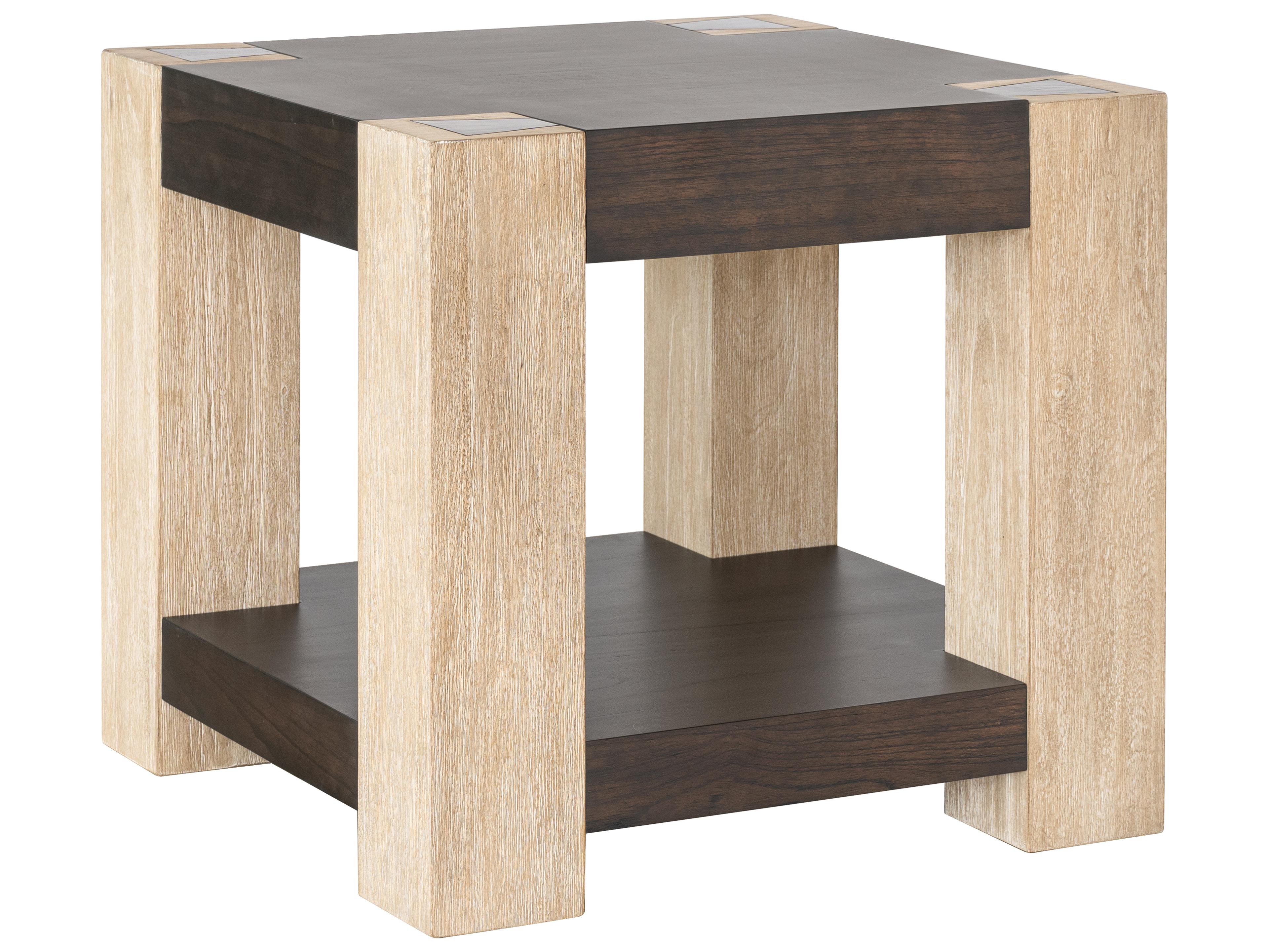 Harmony Square Wood End Table