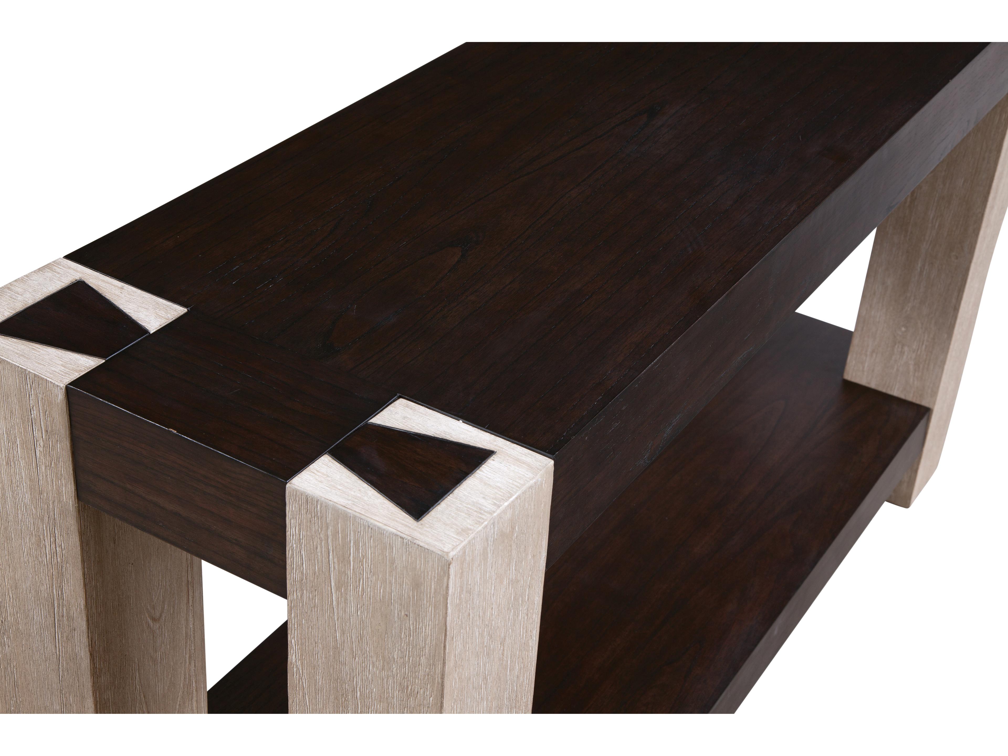 Bassett Mirror Harmony Rectangular Wood Console Table