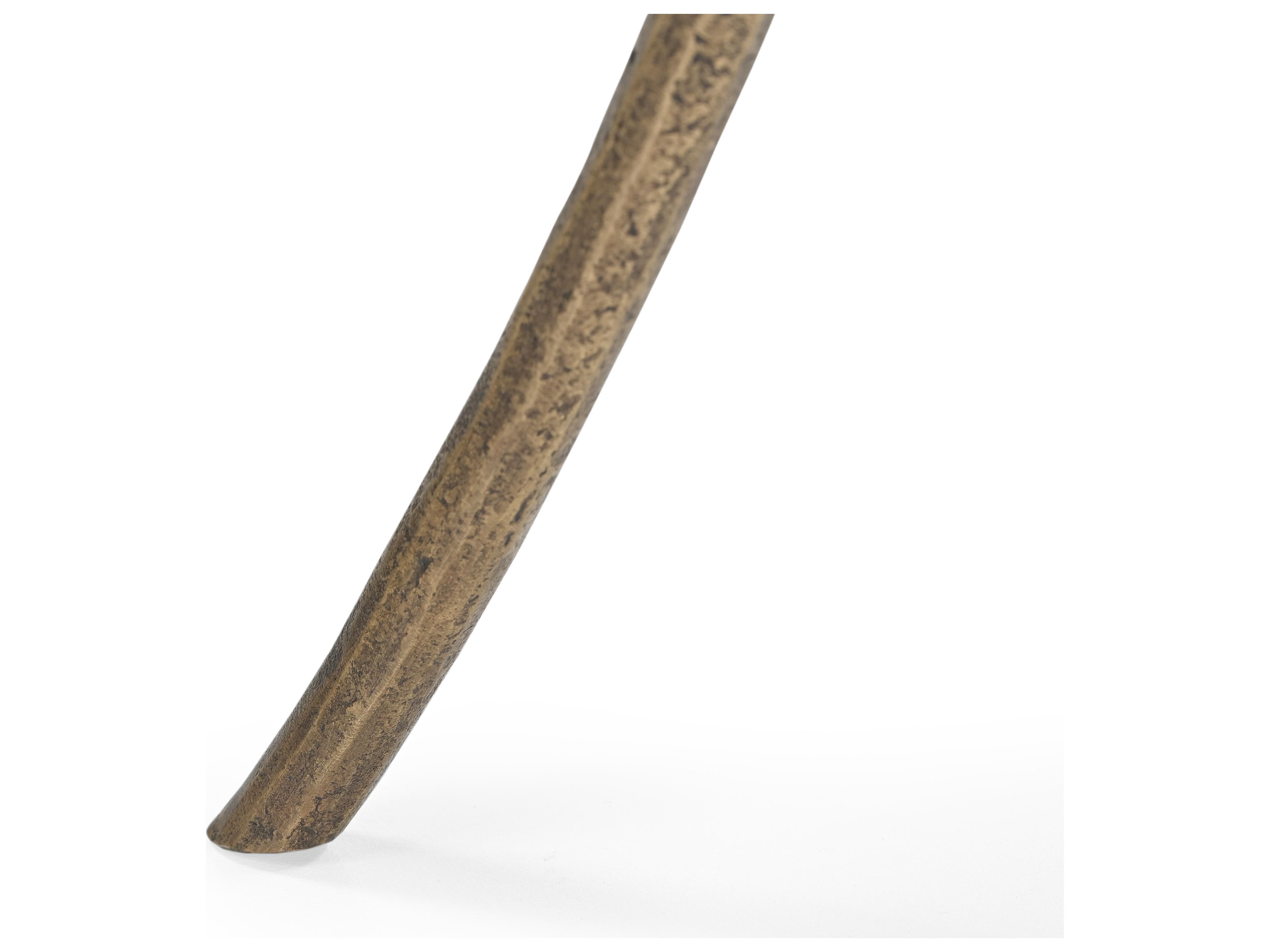 Bassett Mirror Milo Round Marble Green End Table