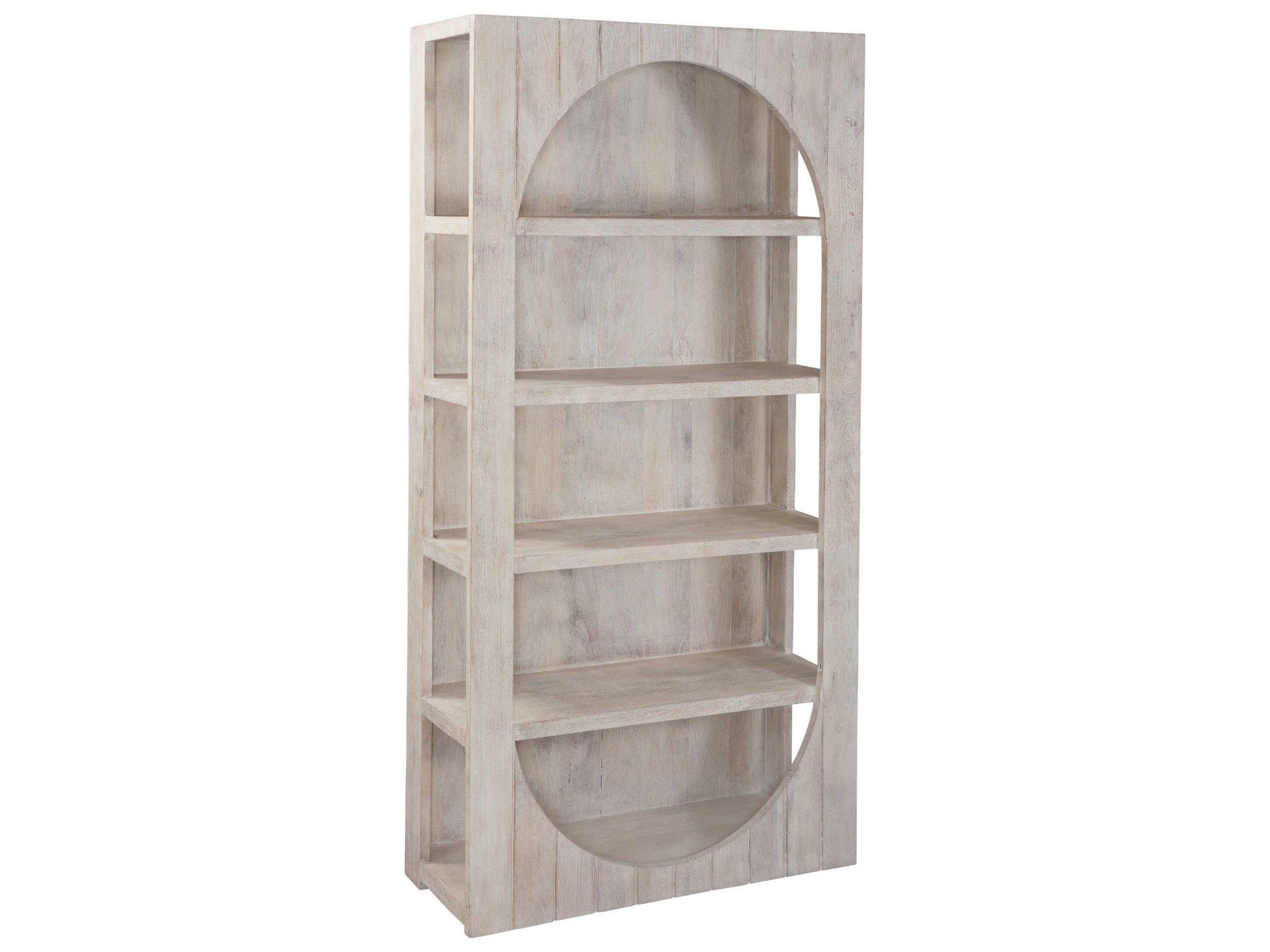 White Bali Bookcase