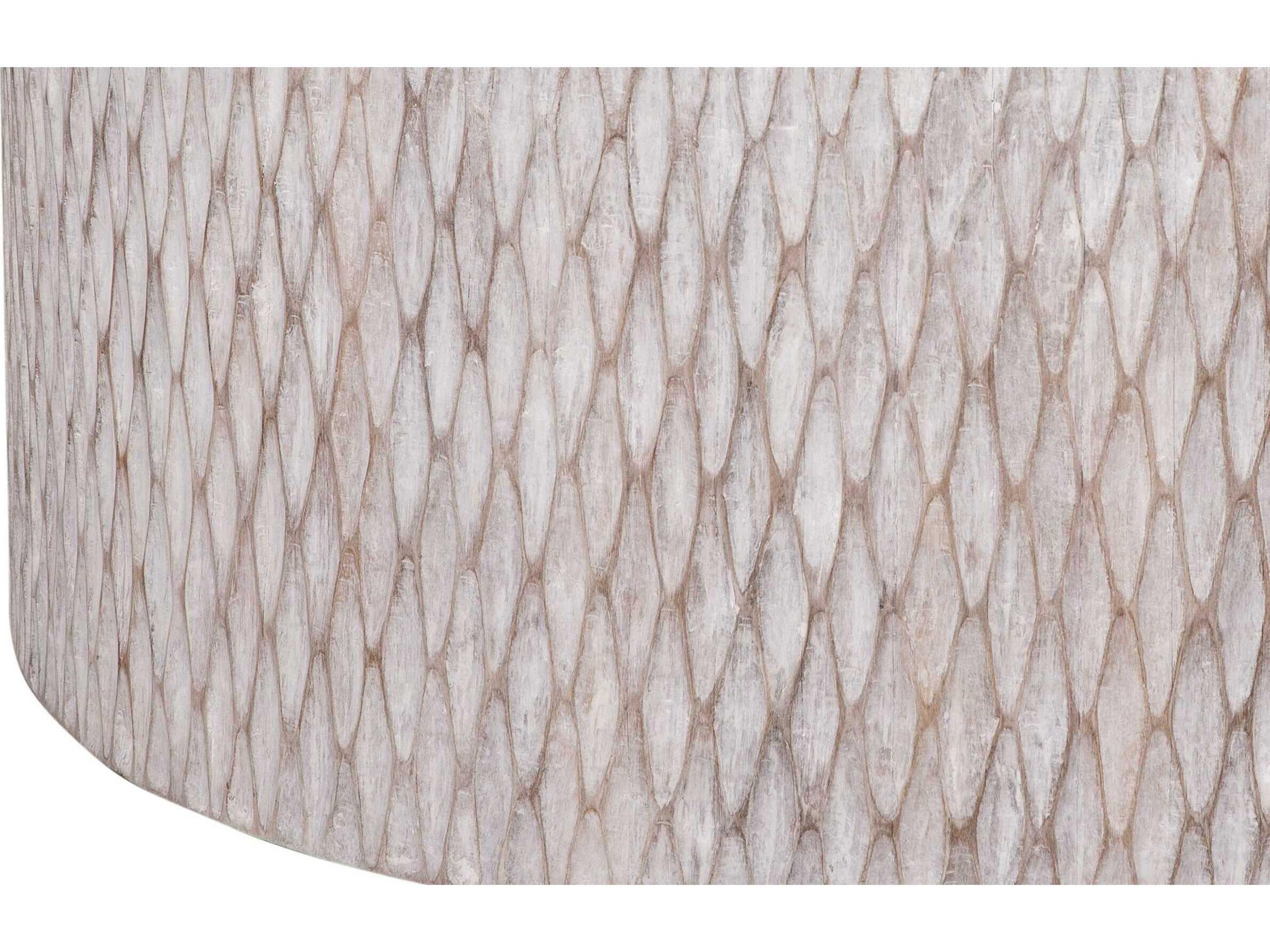 Bassett Mirror White Brewer Accent Cocktail Table