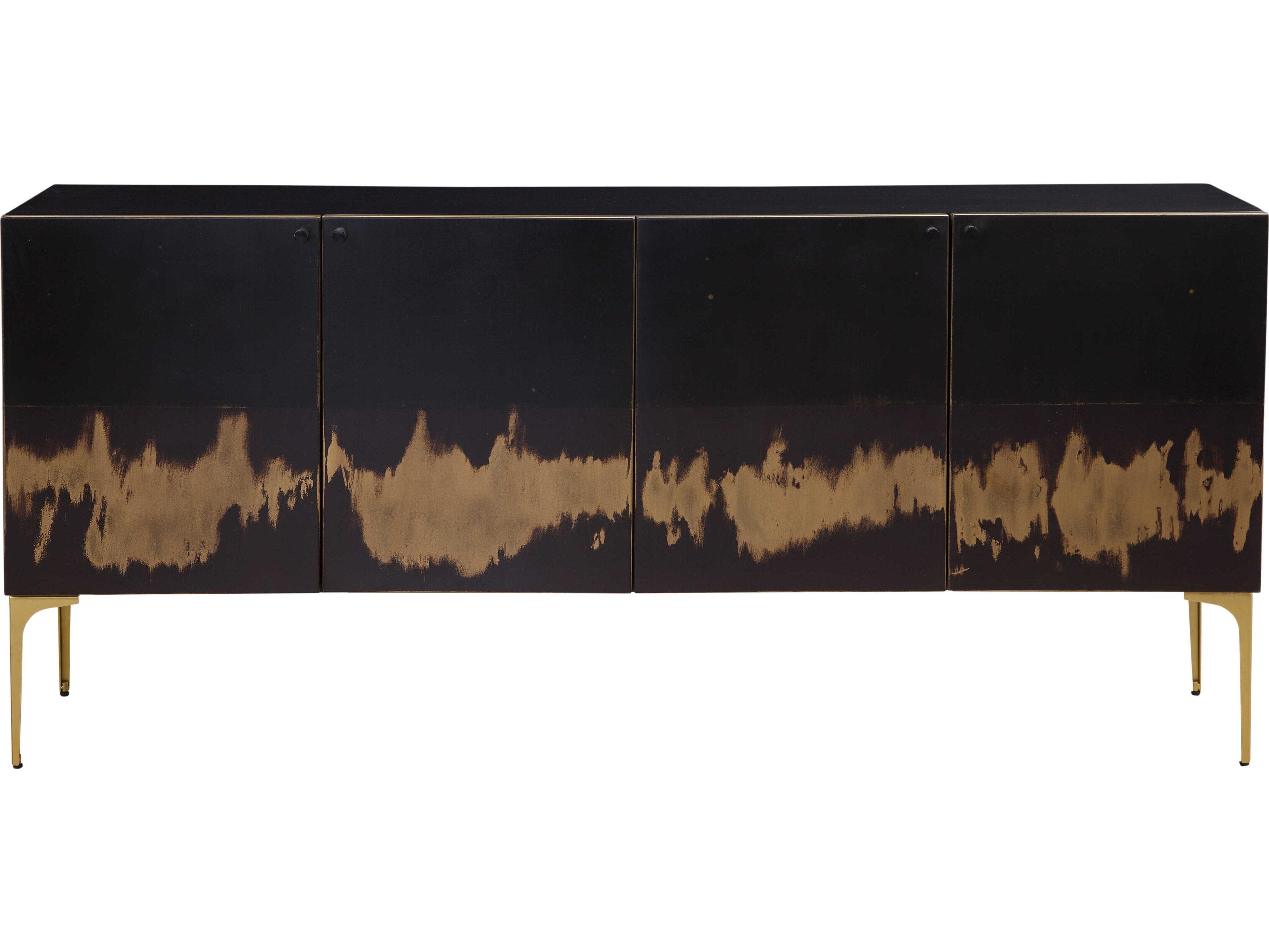 Bassett Mirror 17" Brown Kali Iron Sideboard