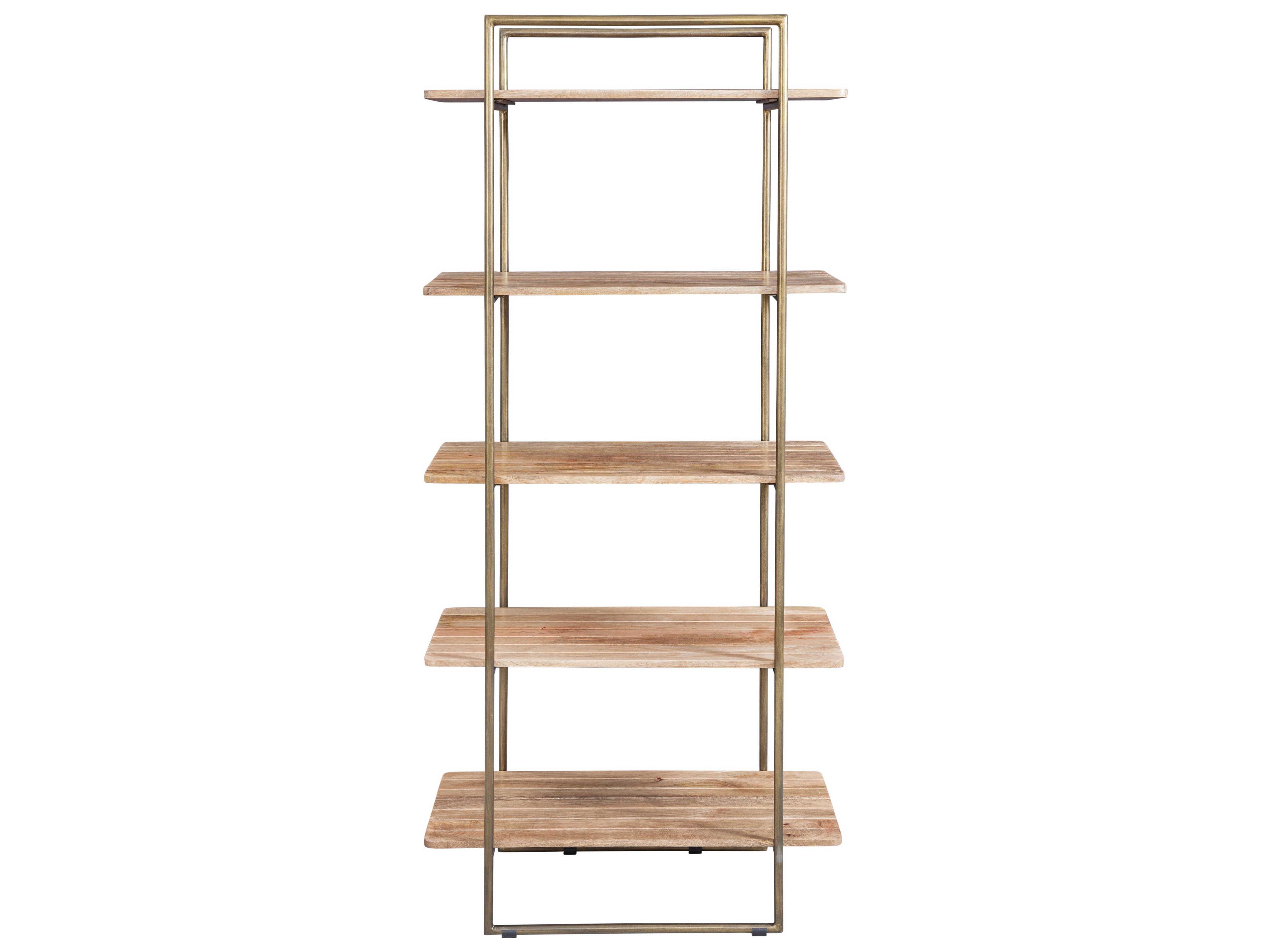 Bassett Mirror Brown Adrienne Etagere