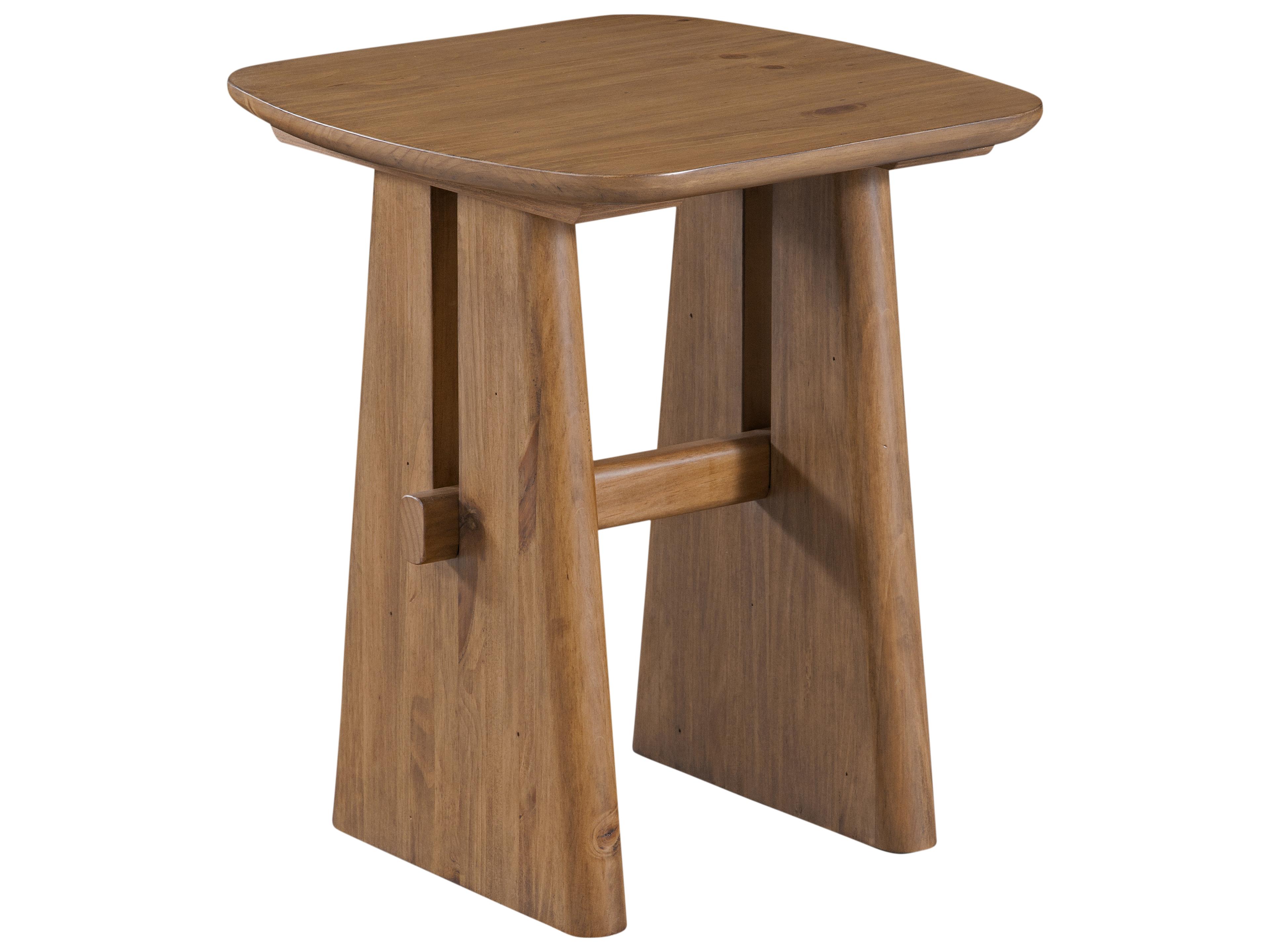 Knox Square Wood End Table