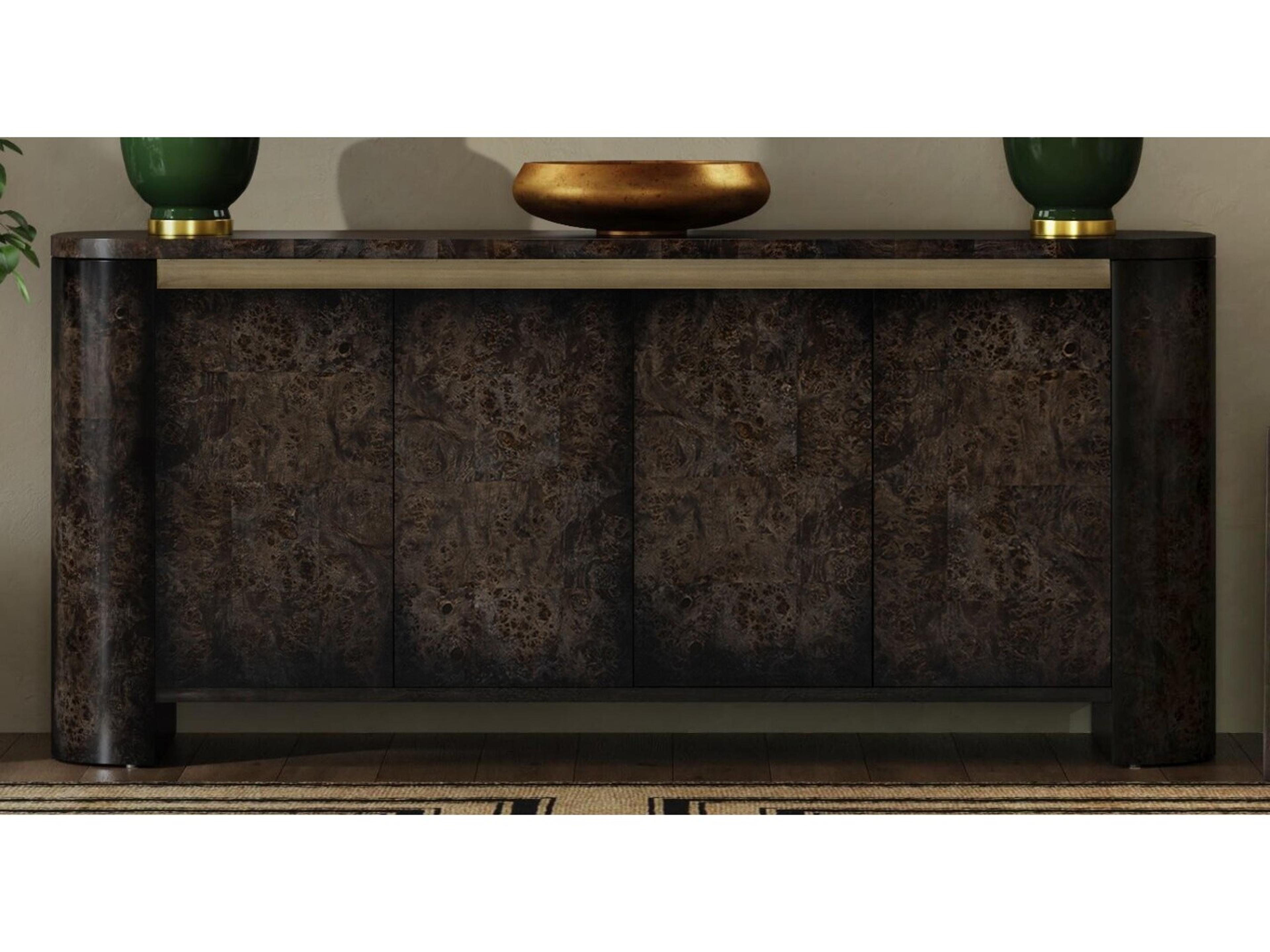 Bassett Mirror Langford 76" Rubberwood Sideboard