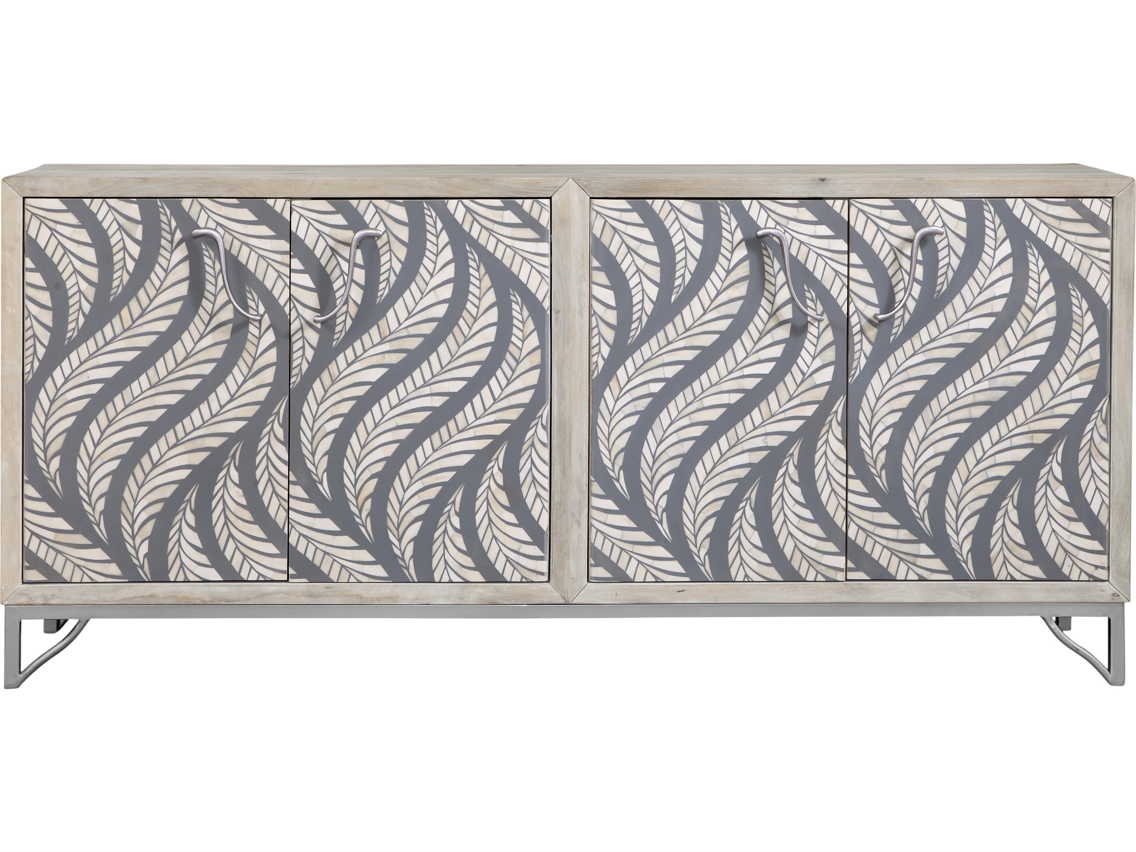 Bassett Mirror Leia 74" Mango Wood Sideboard