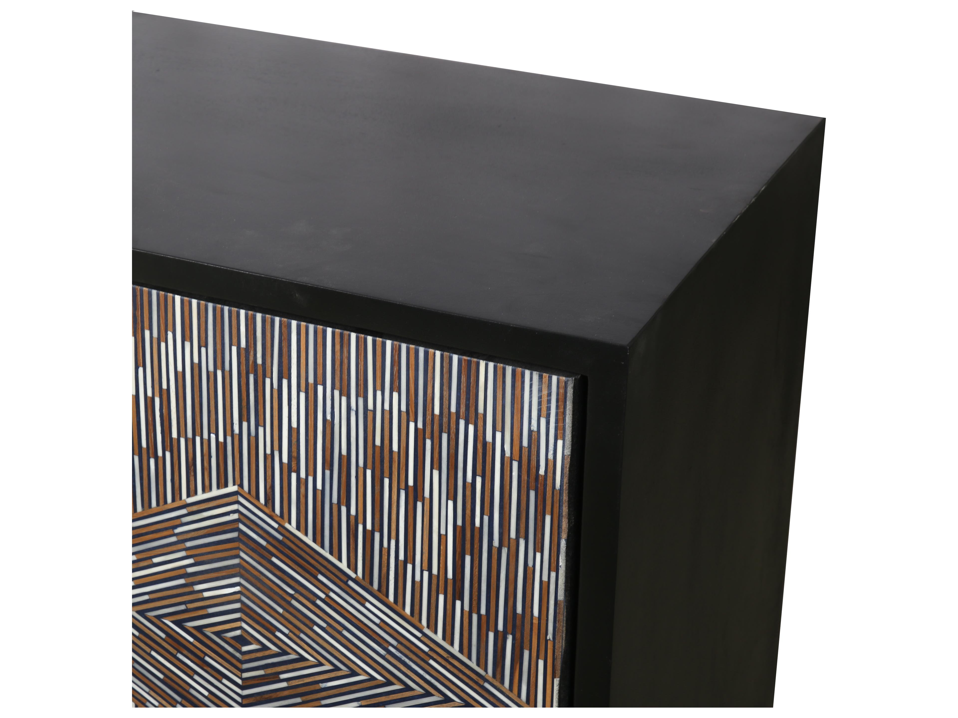 Bassett Mirror 80" Mango Wood Brown Sideboard