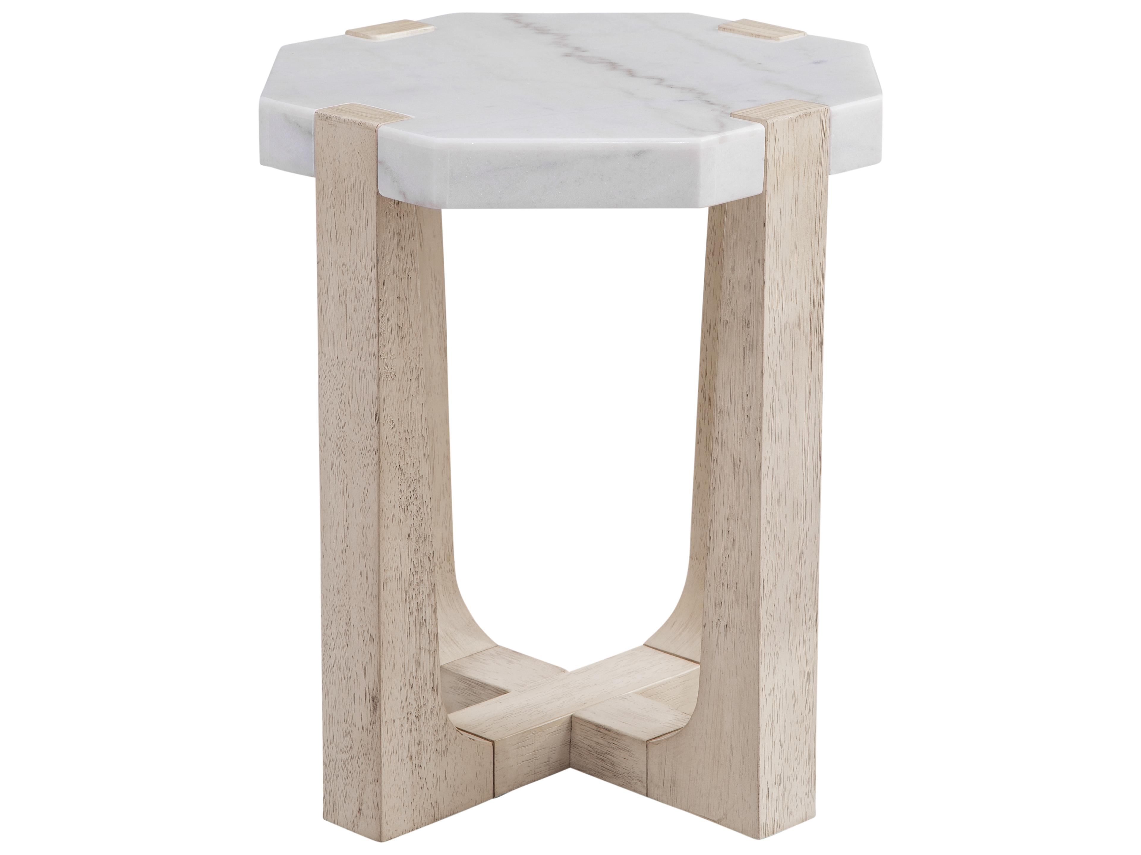 Newport Scatter Octagon Marble End Table