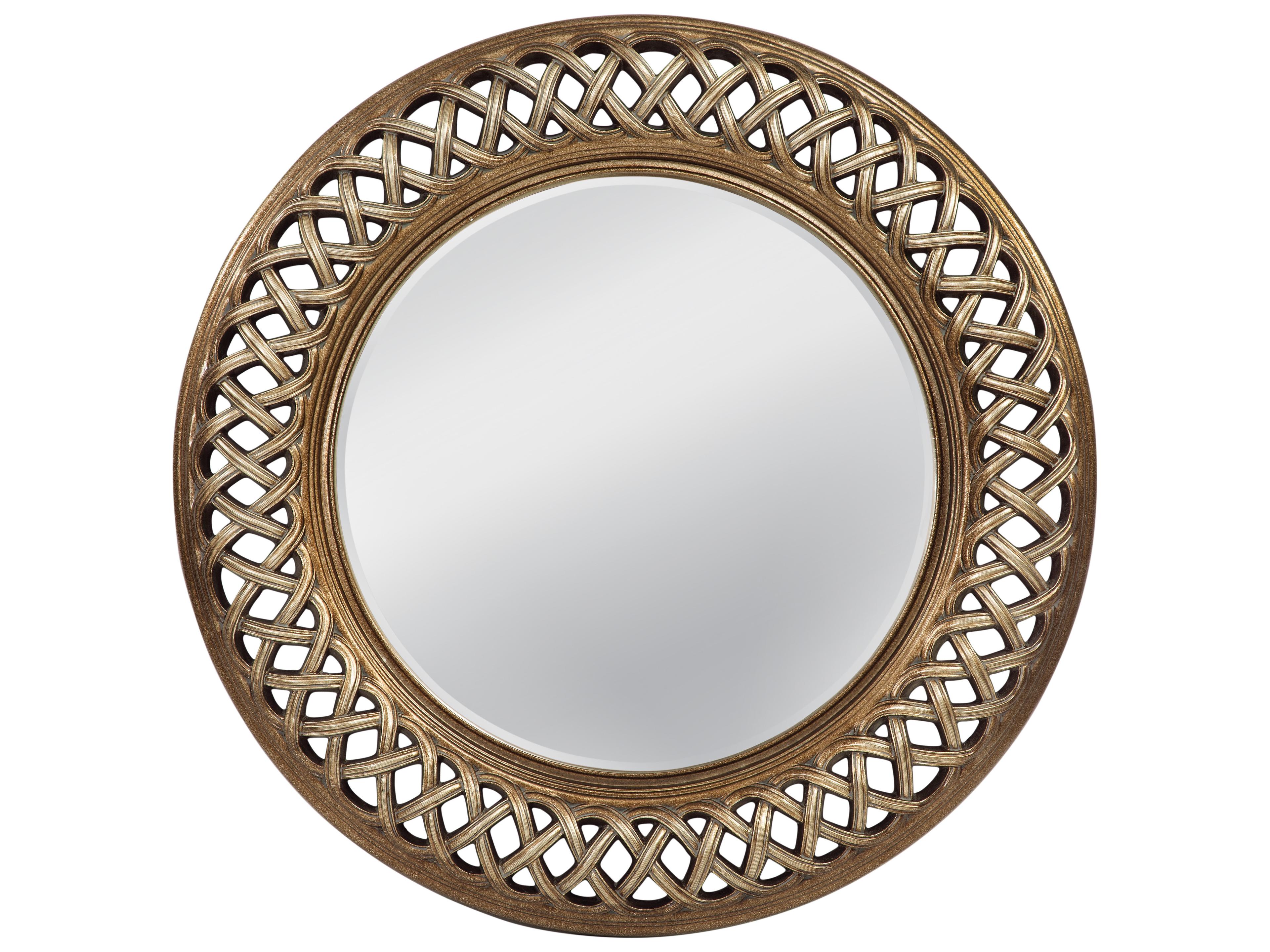 Old World Alissa Round Wall Mirror