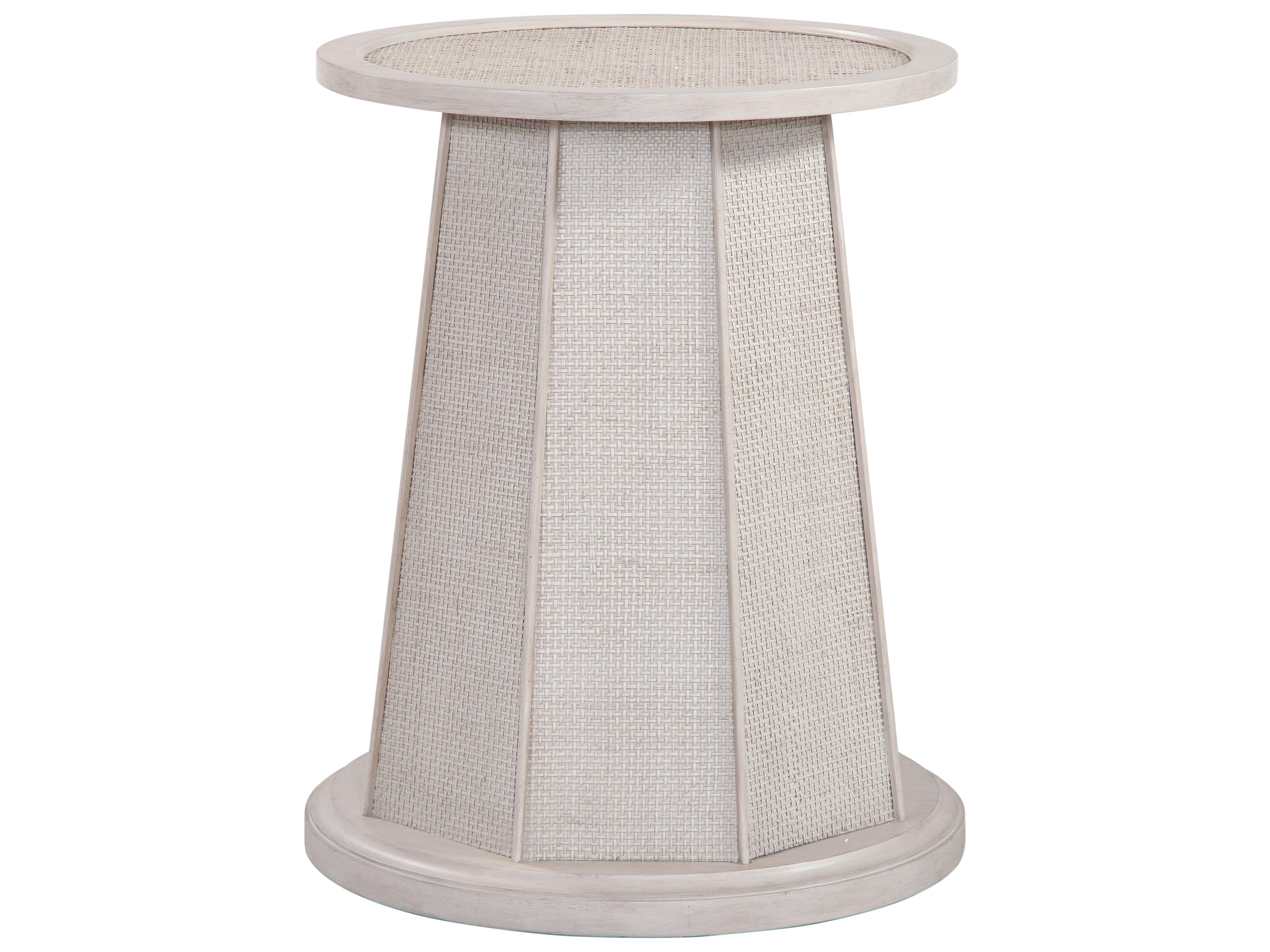 Bassett Mirror Korey Rectangular Glass White Wash Mindi Dining Table