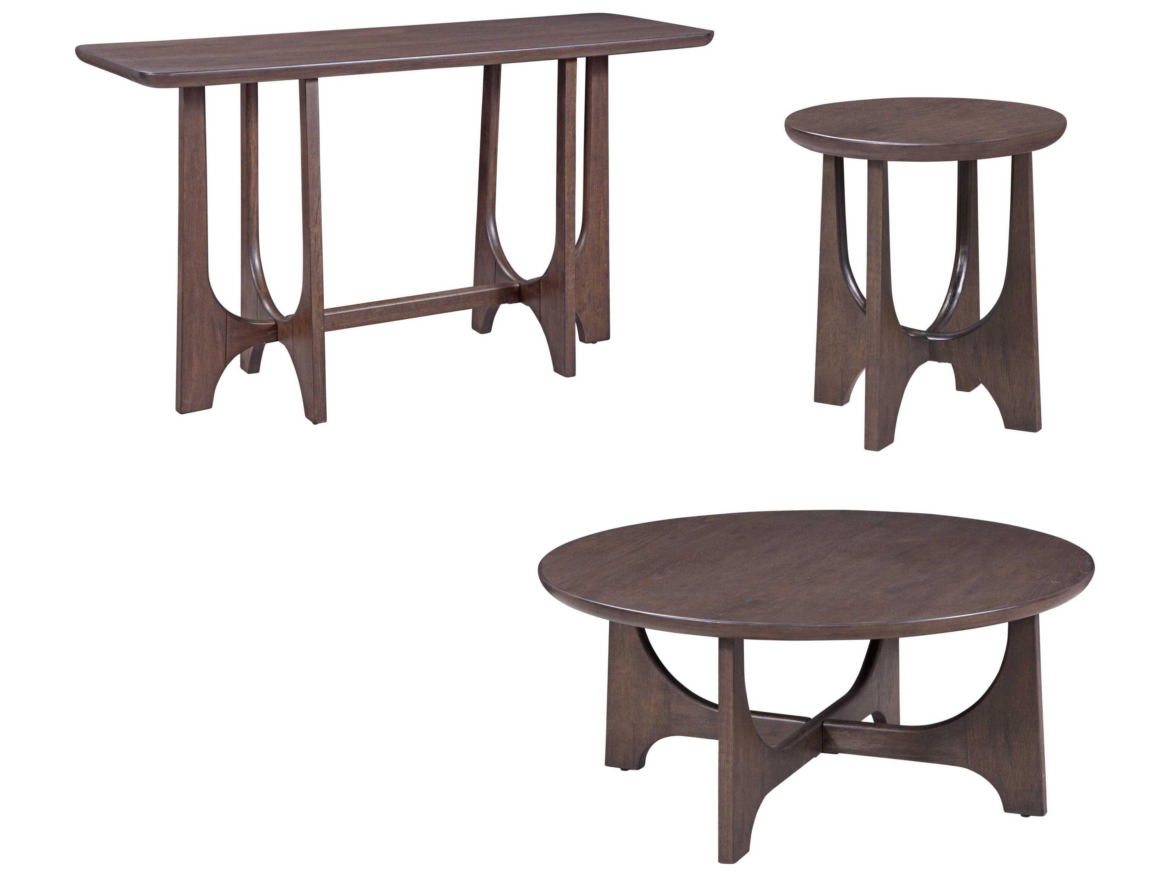Bassett Mirror Brown Dunnigan Oak Cocktail Table