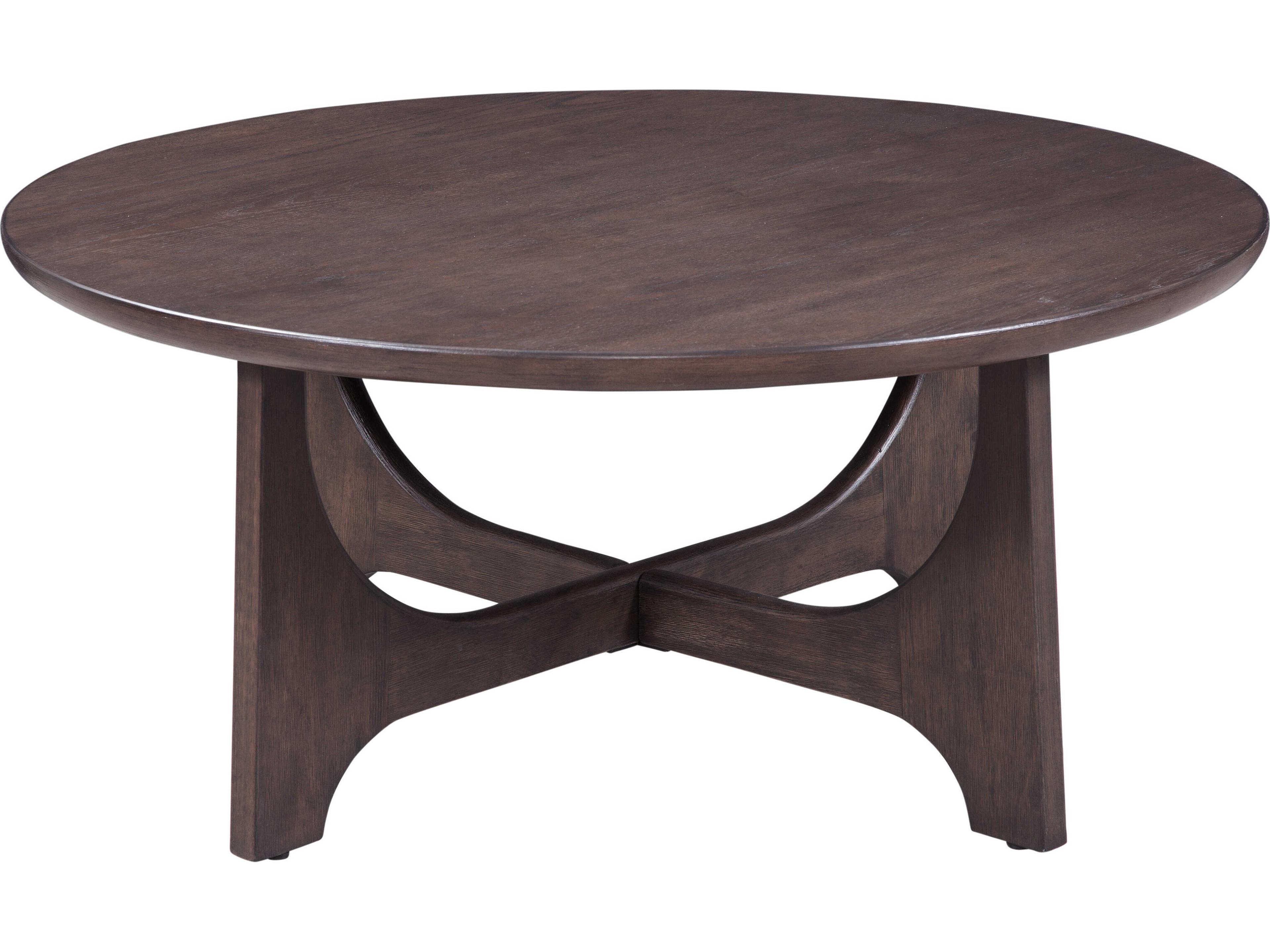 Bassett Mirror Brown Dunnigan Oak Cocktail Table