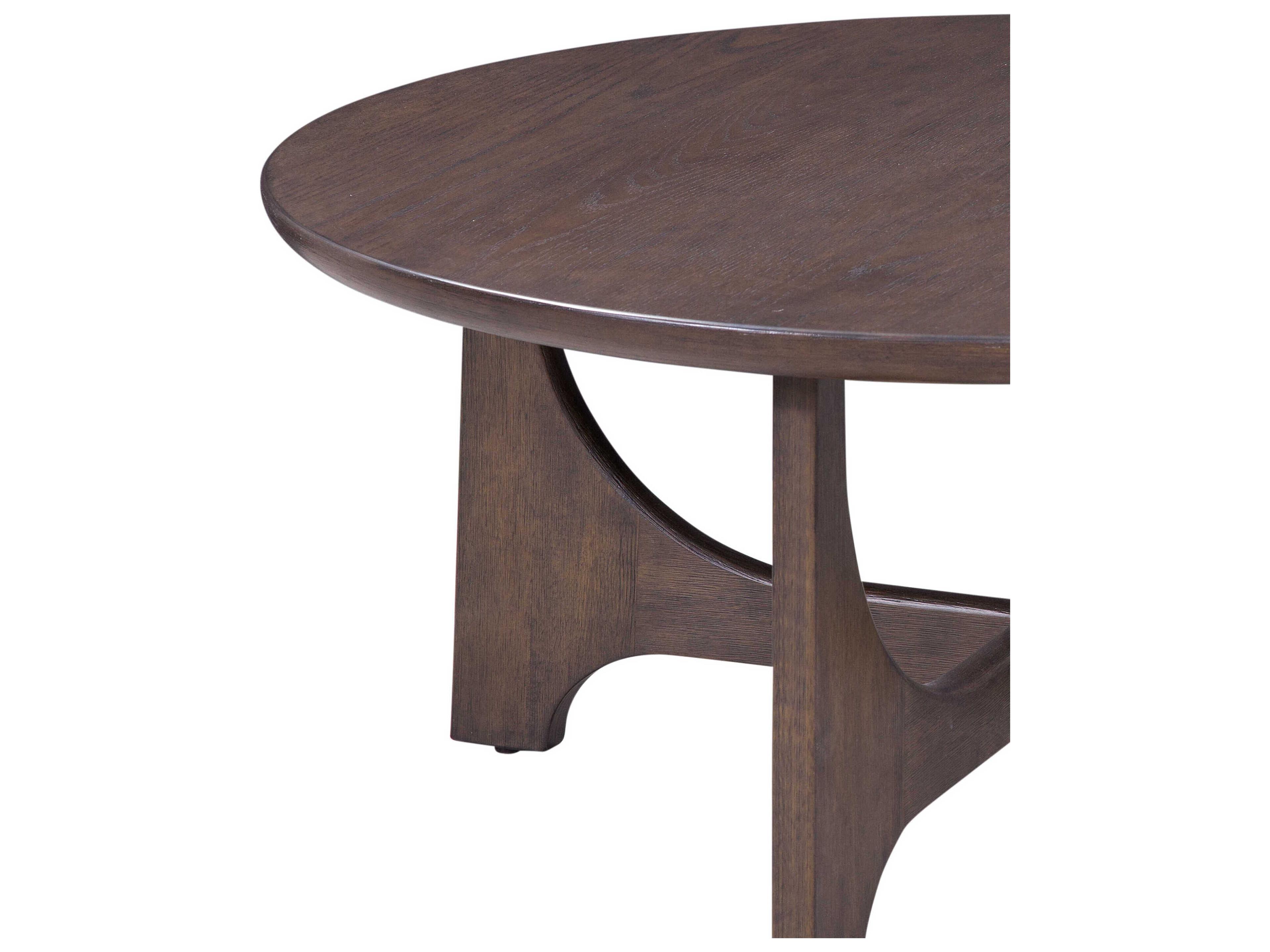 Bassett Mirror Brown Dunnigan Oak Cocktail Table