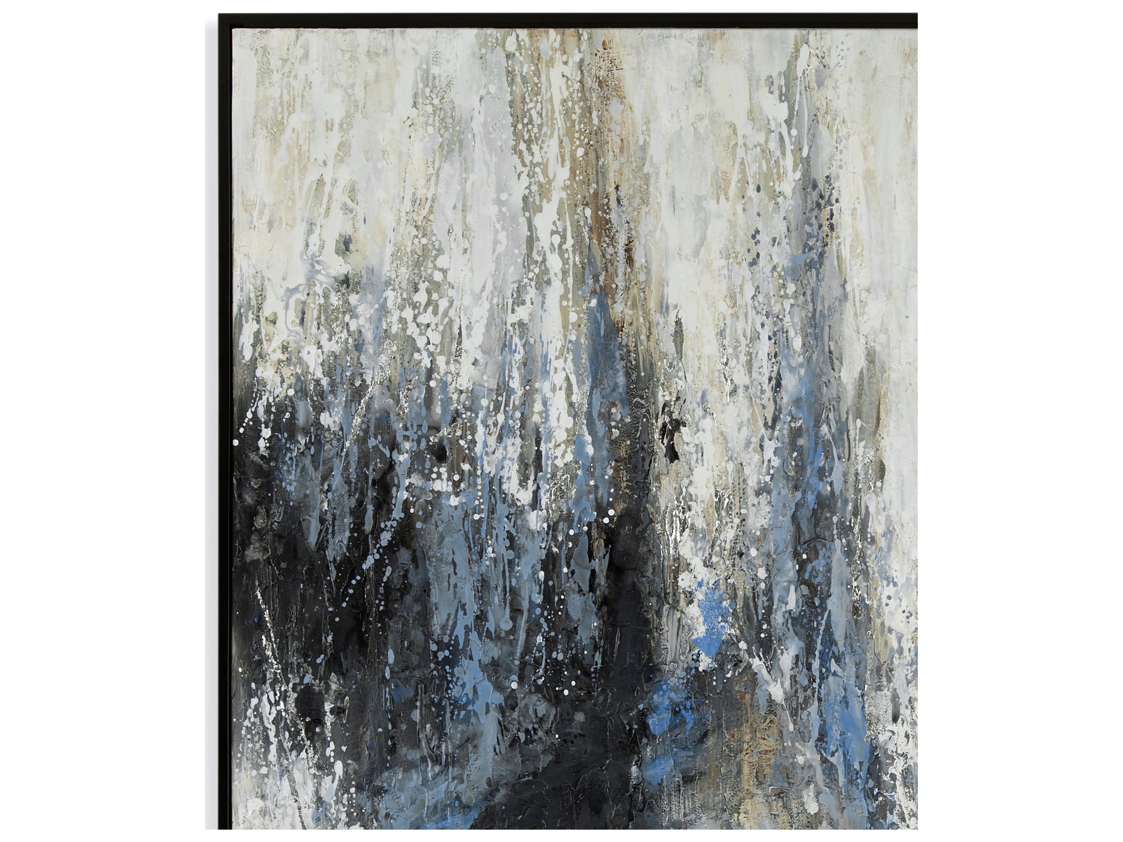 Bassett Mirror Blue Quiet Wall Art
