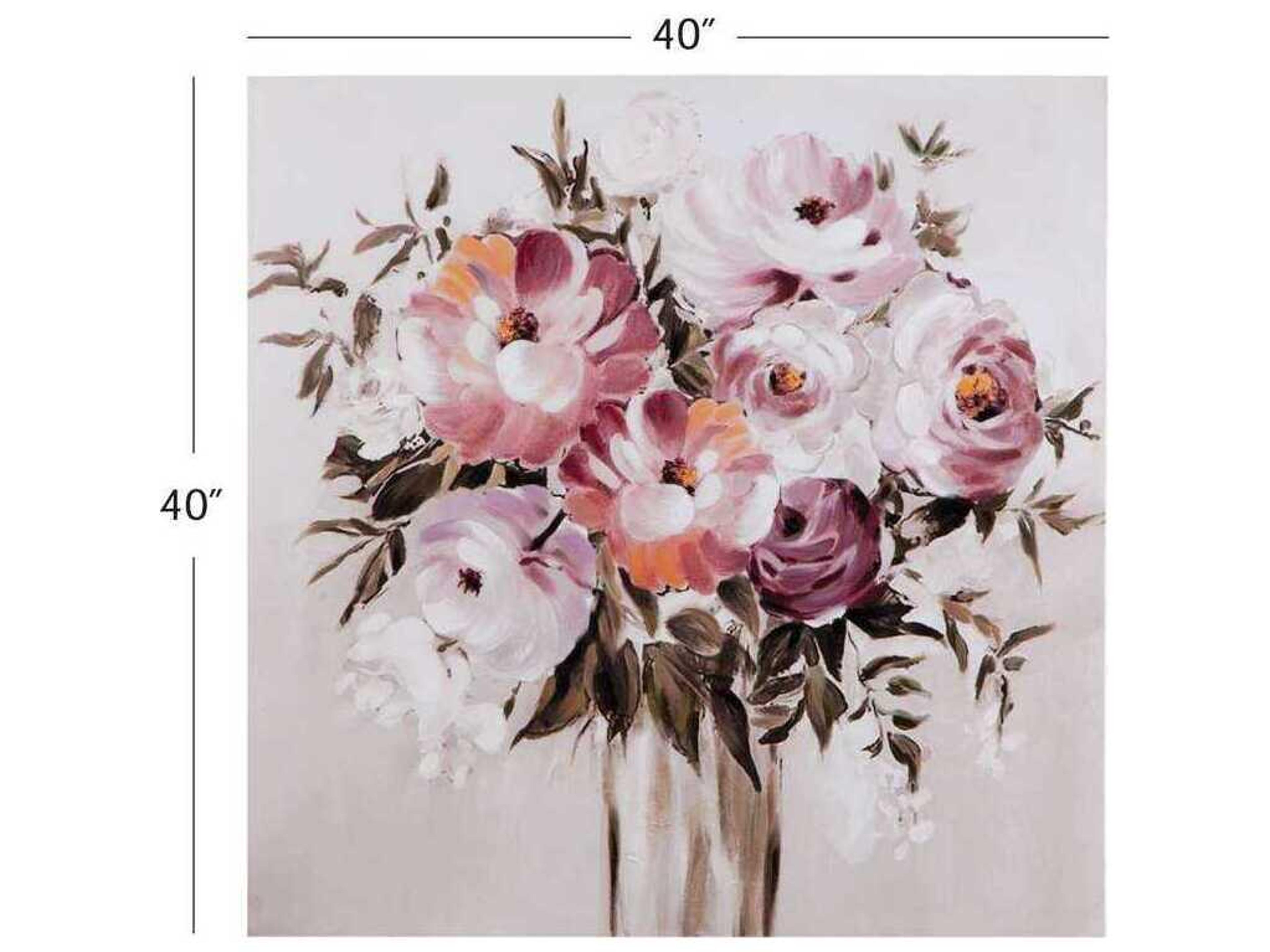 Bassett Mirror 40" Purple A Gift Wall Art