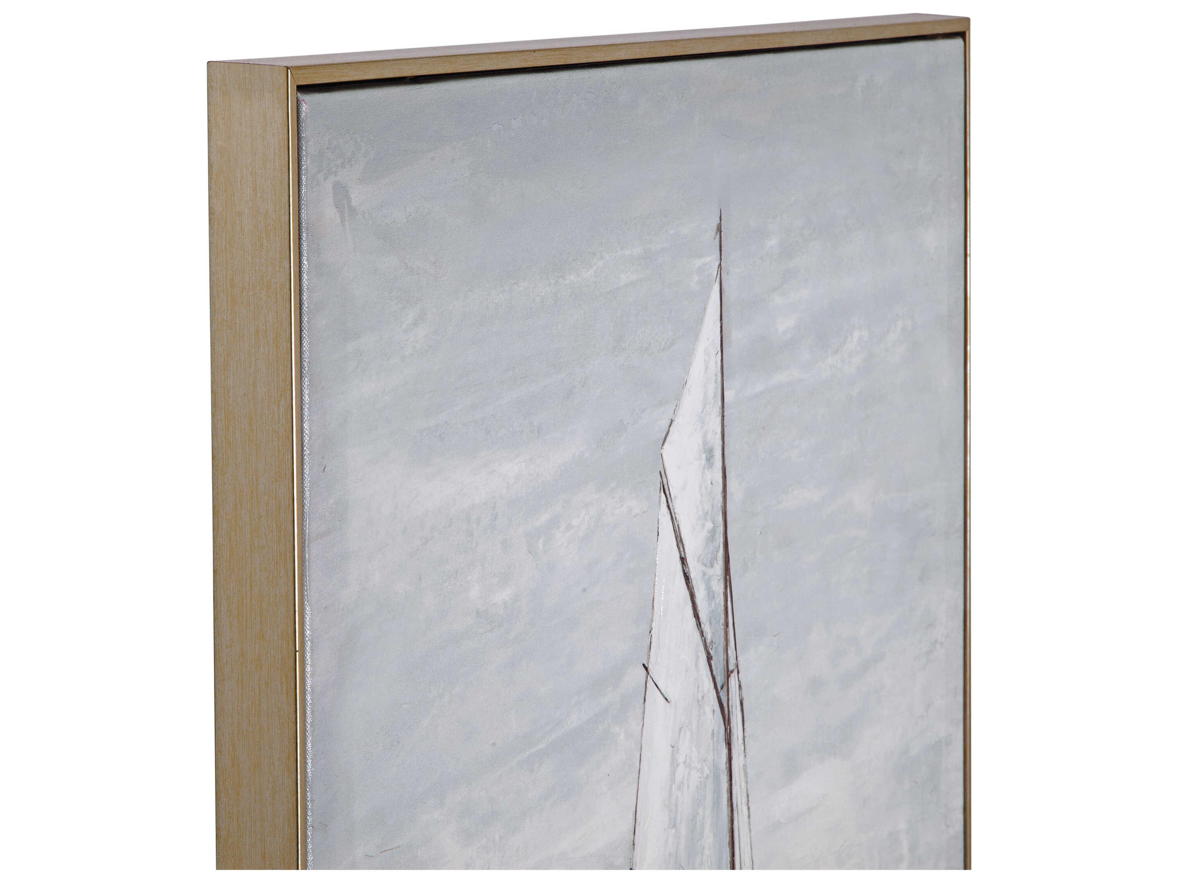 Bassett Mirror 48" Blue Set Sail Wall Art